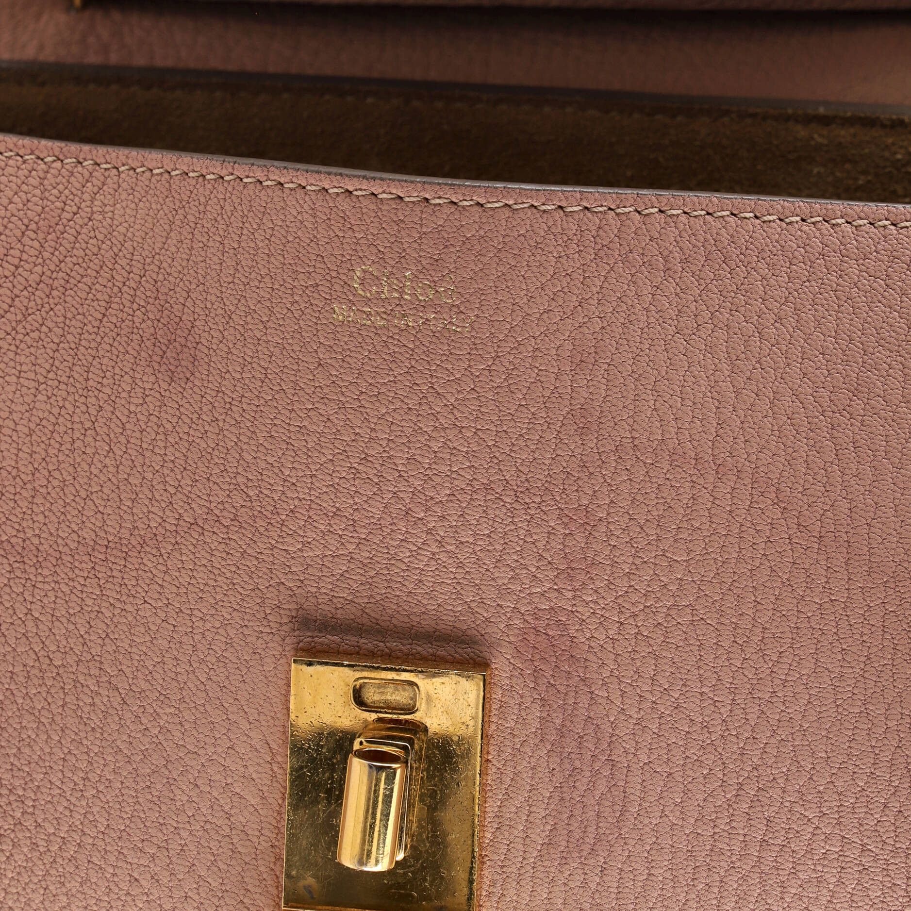 Chloe Drew Patchwork Crossbody Bag Leather Small Size ONE SIZE - 5 Thumbnail
