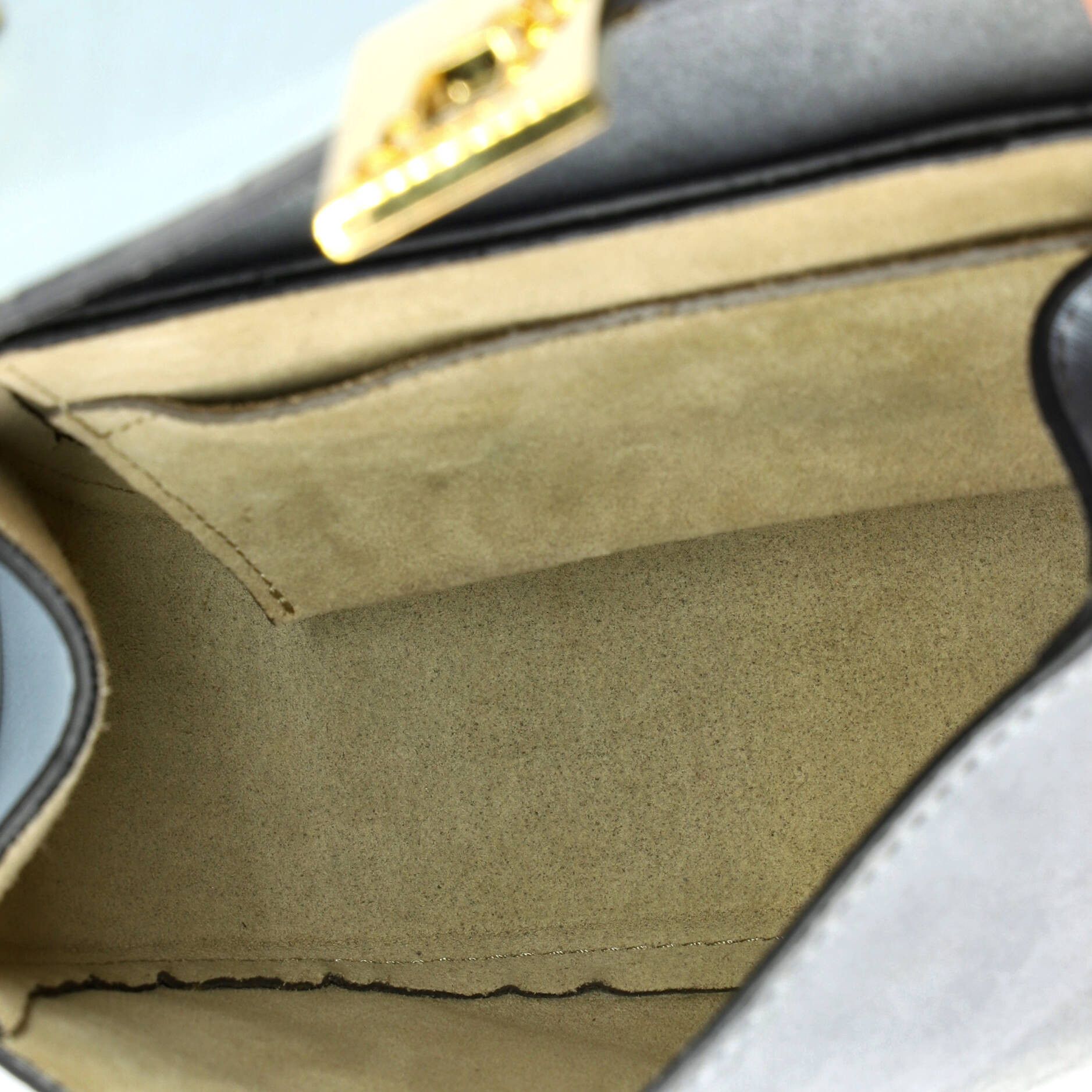 Chloe Drew Crossbody Bag Leather and Suede Mini Size ONE SIZE - 4 Thumbnail