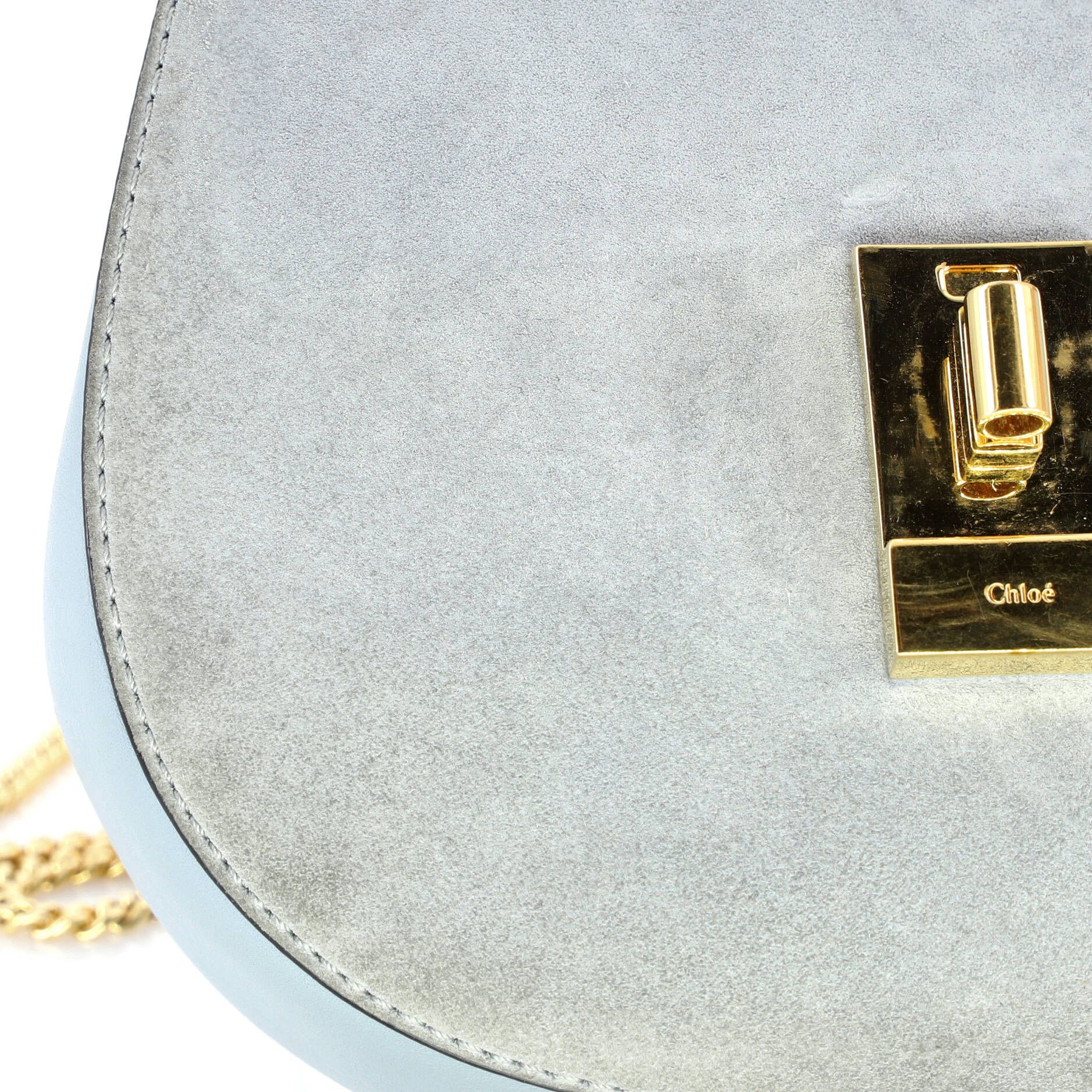 Chloe Drew Crossbody Bag Leather and Suede Mini Size ONE SIZE - 6 Thumbnail