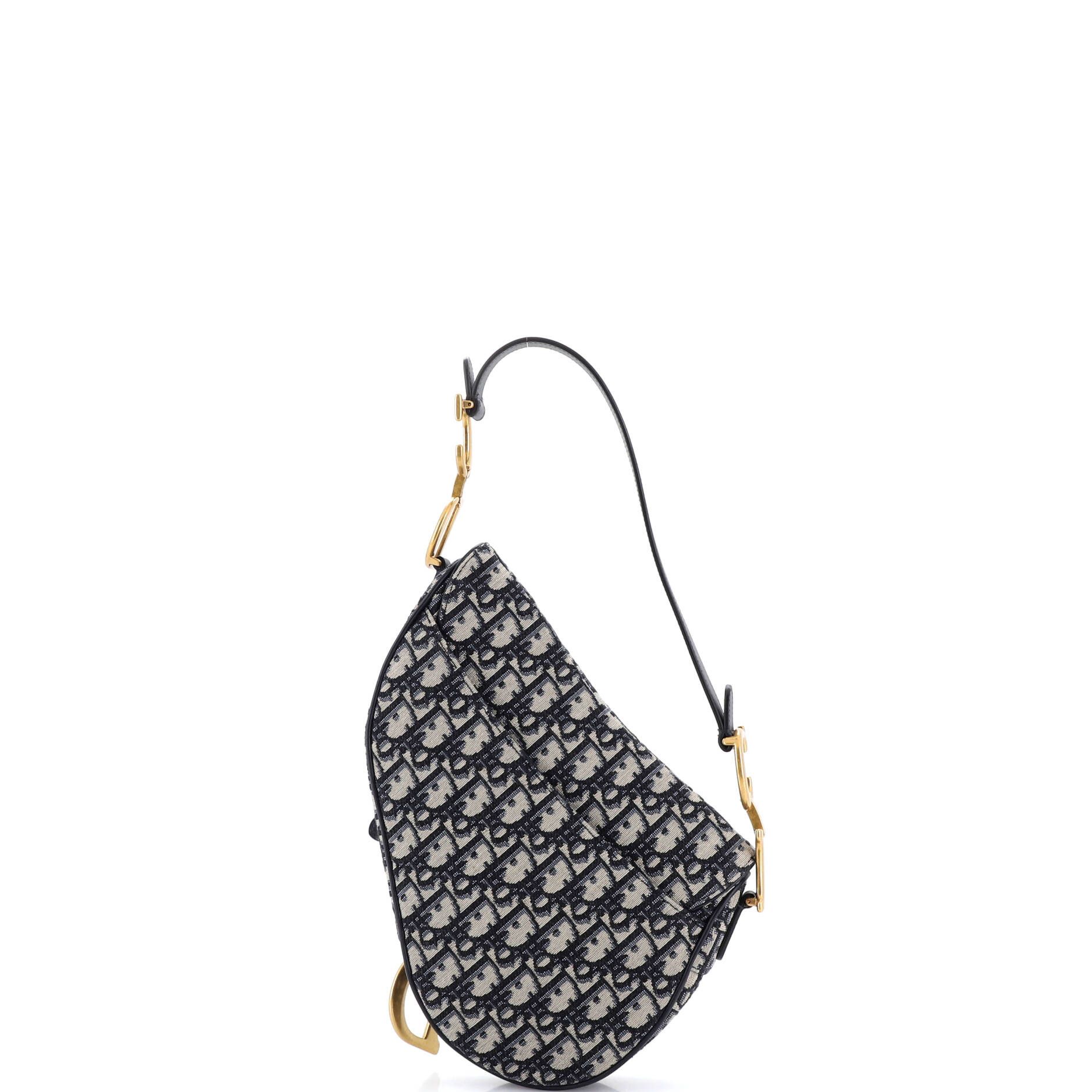 Dior Saddle Handbag Oblique Canvas Medium Size ONE SIZE - 2 Thumbnail