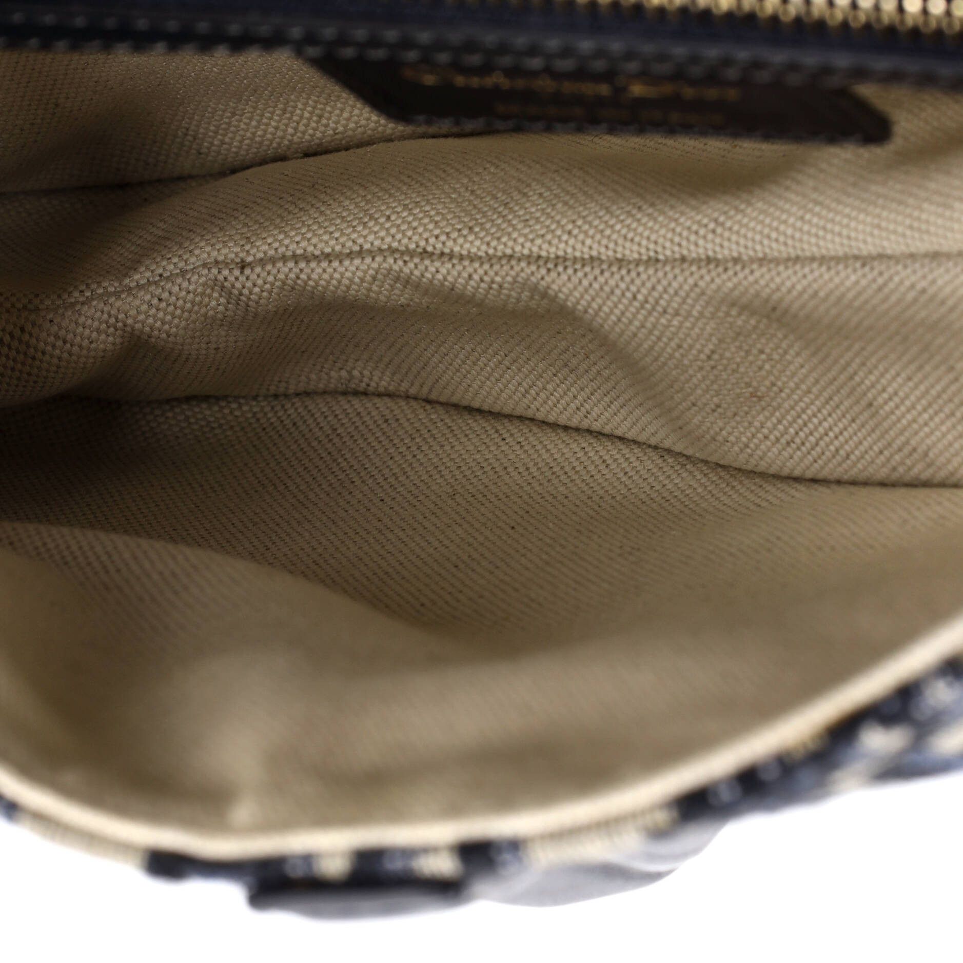 Dior Saddle Handbag Oblique Canvas Medium Size ONE SIZE - 4 Thumbnail