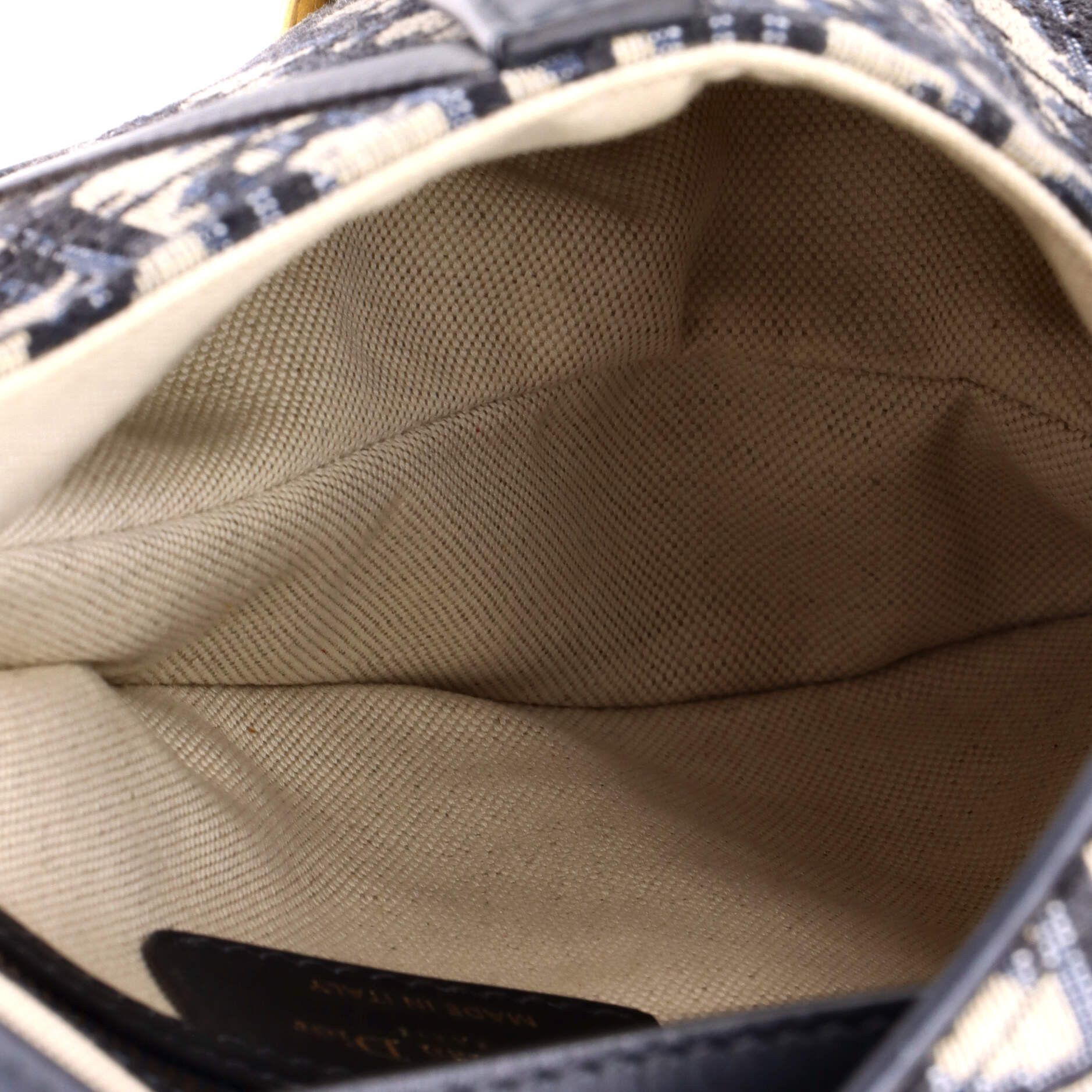 Dior Saddle Handbag Oblique Canvas Medium Size ONE SIZE - 4 Thumbnail