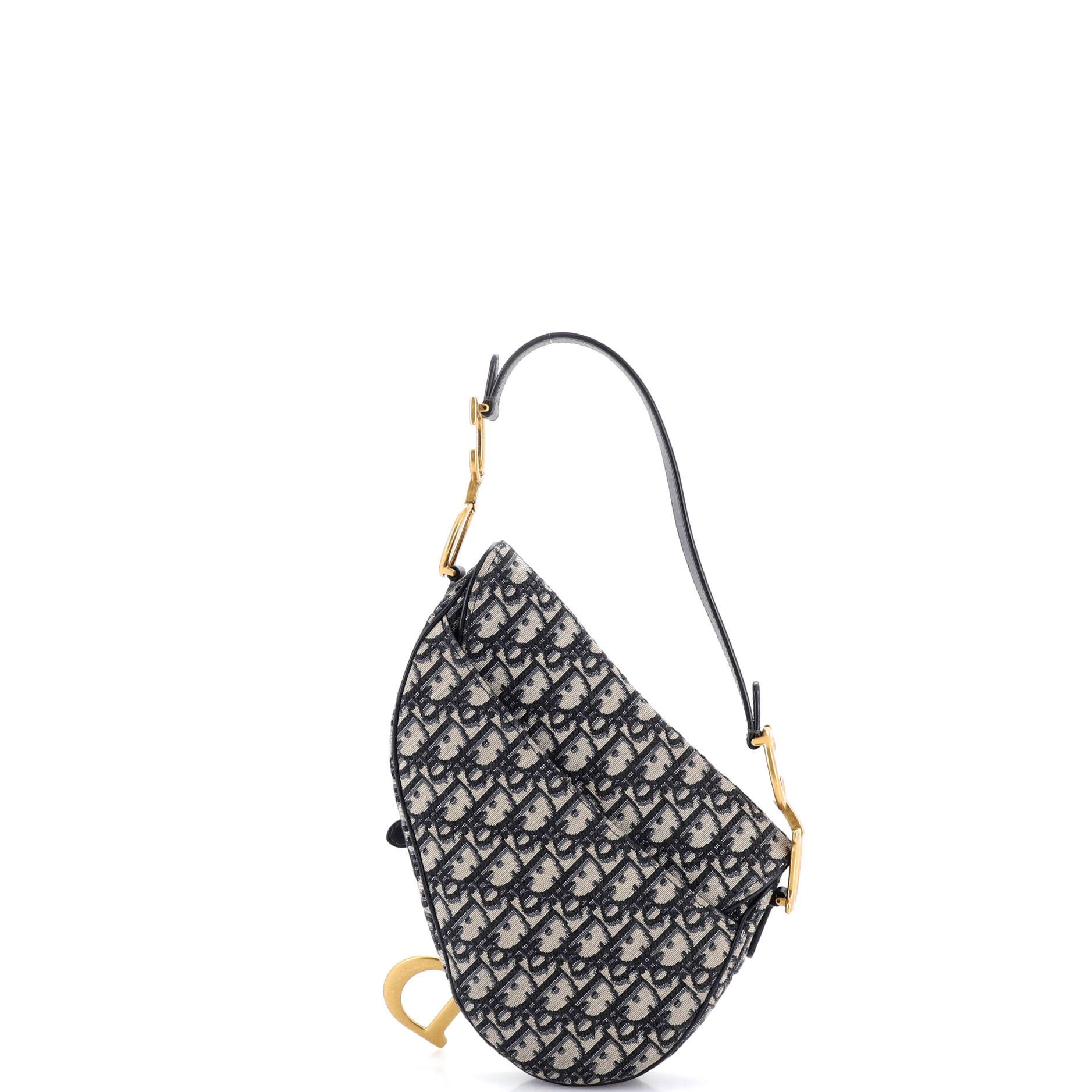 Dior Saddle Handbag Oblique Canvas Medium Size ONE SIZE - 2 Thumbnail