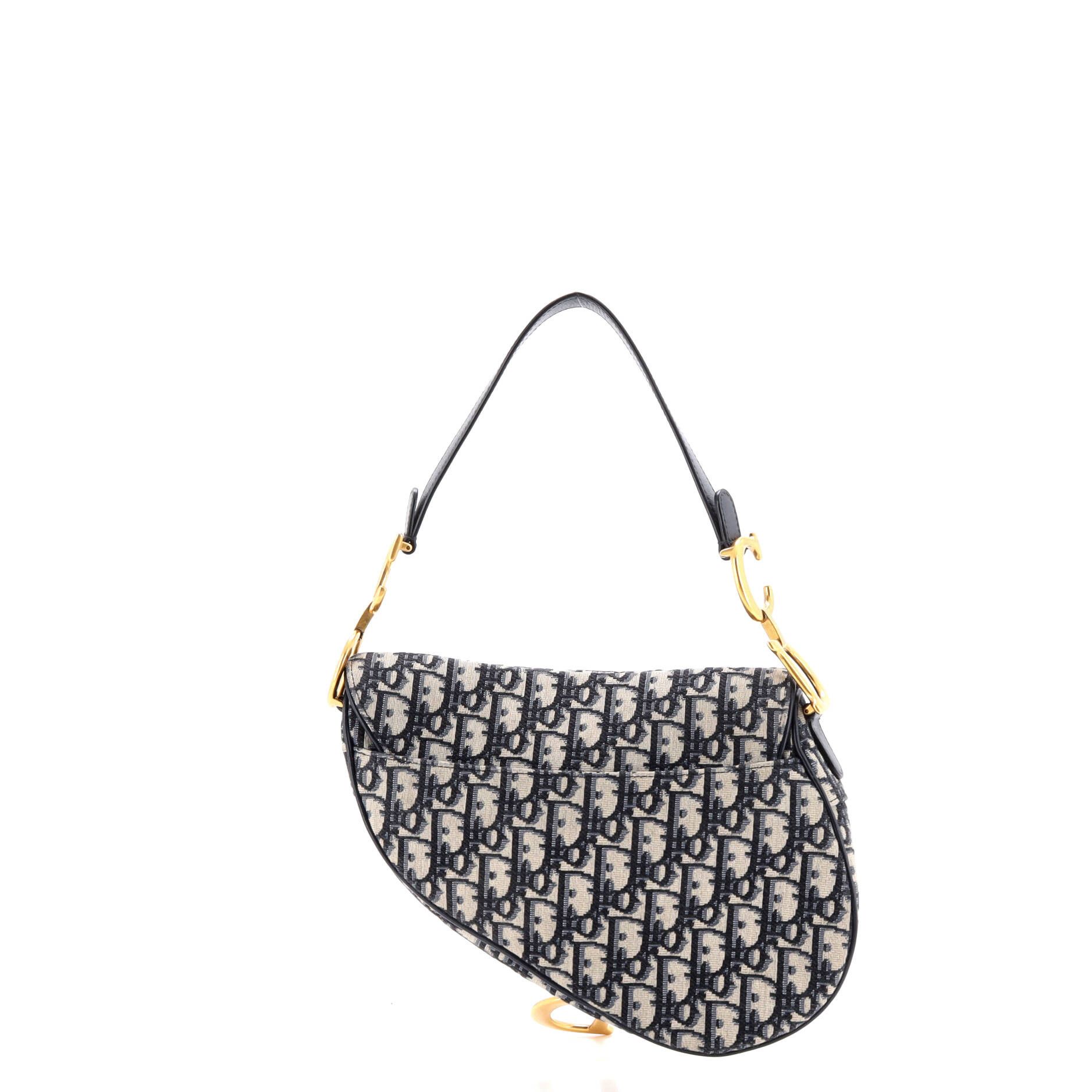 Dior Saddle Handbag Oblique Canvas Medium Size ONE SIZE - 2 Thumbnail