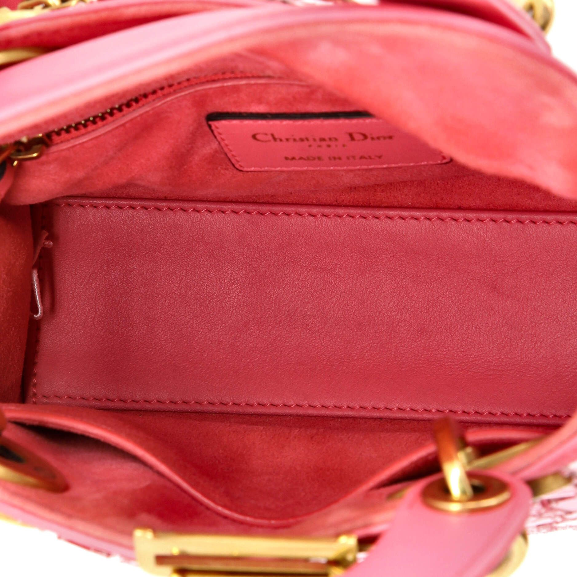 Dior Lady Dior Chain Bag Leather and Mirror Mosaic Mini Size ONE SIZE - 4 Thumbnail