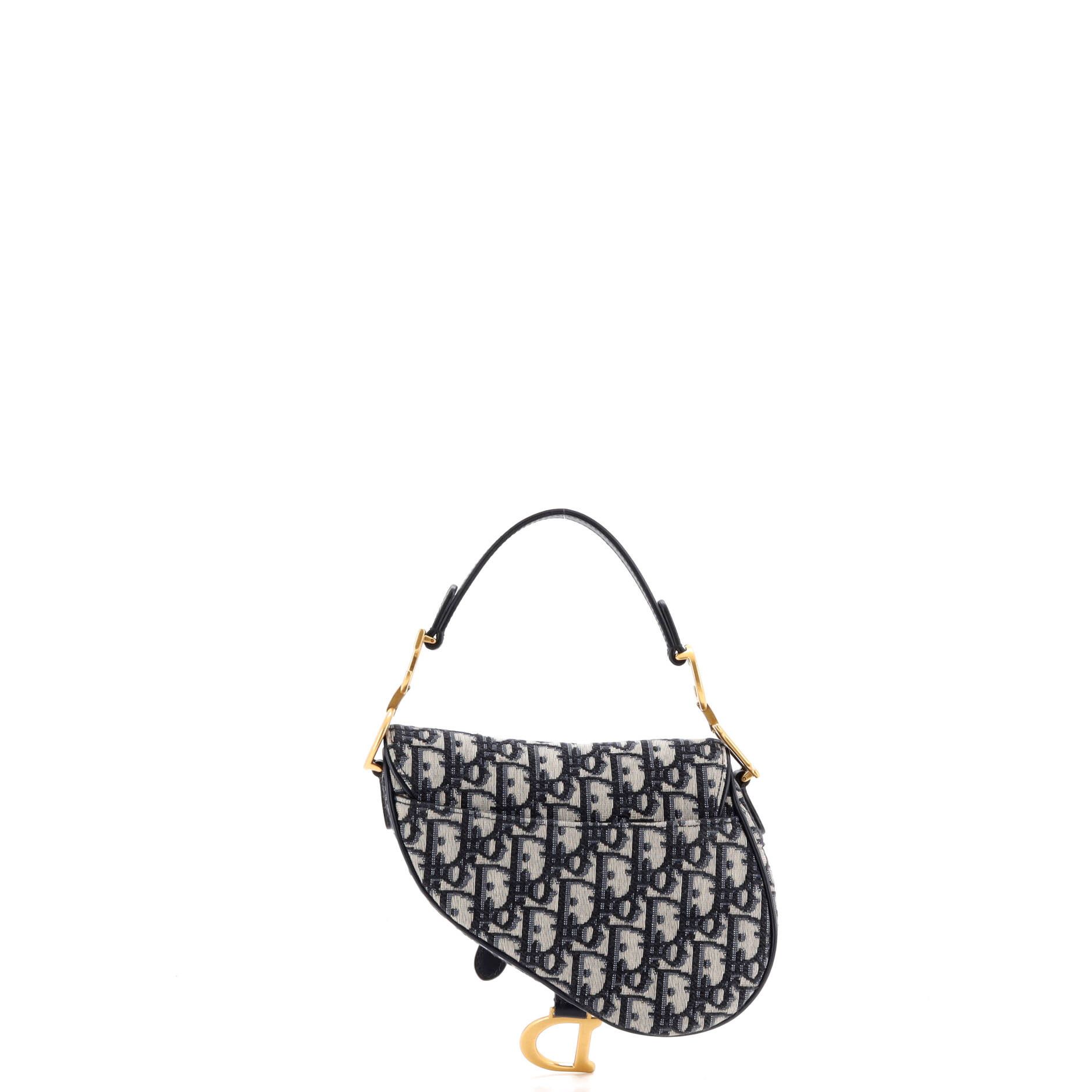 Dior Saddle Handbag Oblique Canvas Mini Size ONE SIZE - 2 Thumbnail