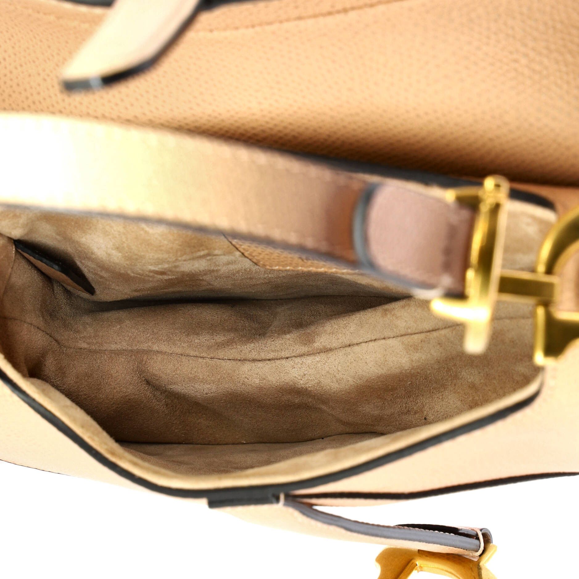 Dior Saddle Handbag Leather Mini Size ONE SIZE - 4 Thumbnail