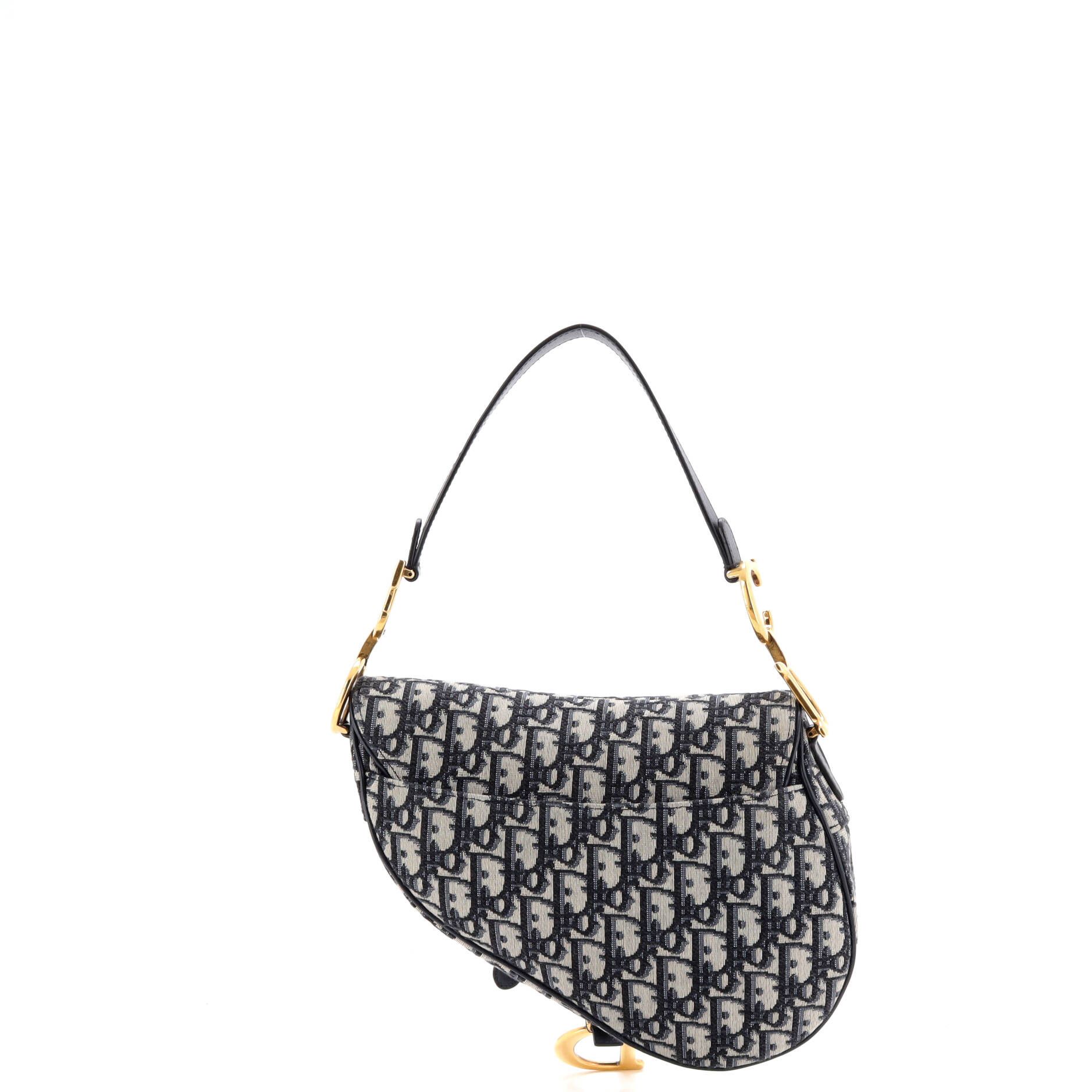 Dior Saddle Handbag Oblique Canvas Medium Size ONE SIZE - 2 Thumbnail