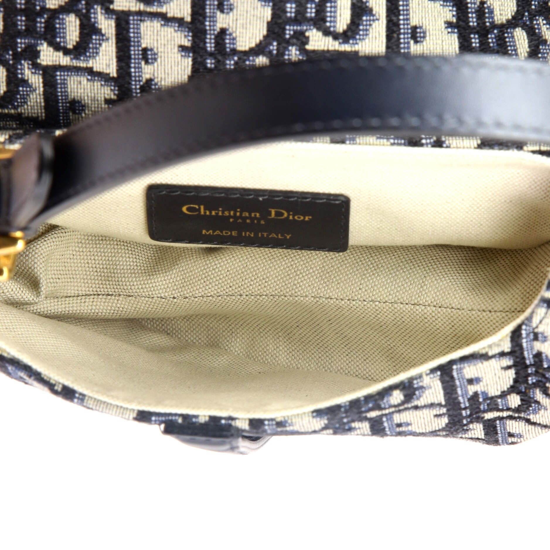 Dior Saddle Handbag Oblique Canvas Mini Size ONE SIZE - 4 Thumbnail