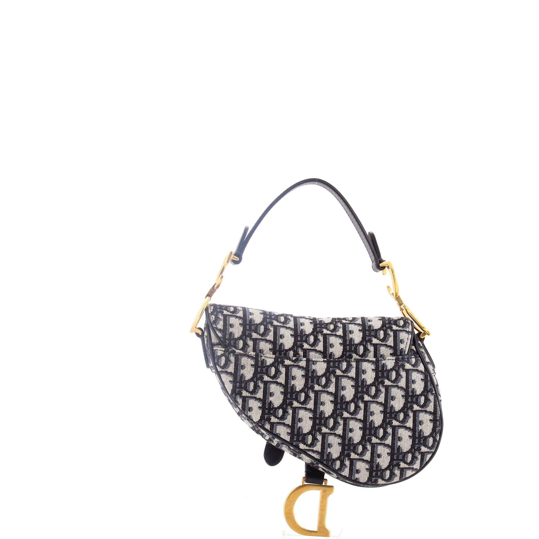 Dior Saddle Handbag Oblique Canvas Mini Size ONE SIZE - 2 Thumbnail