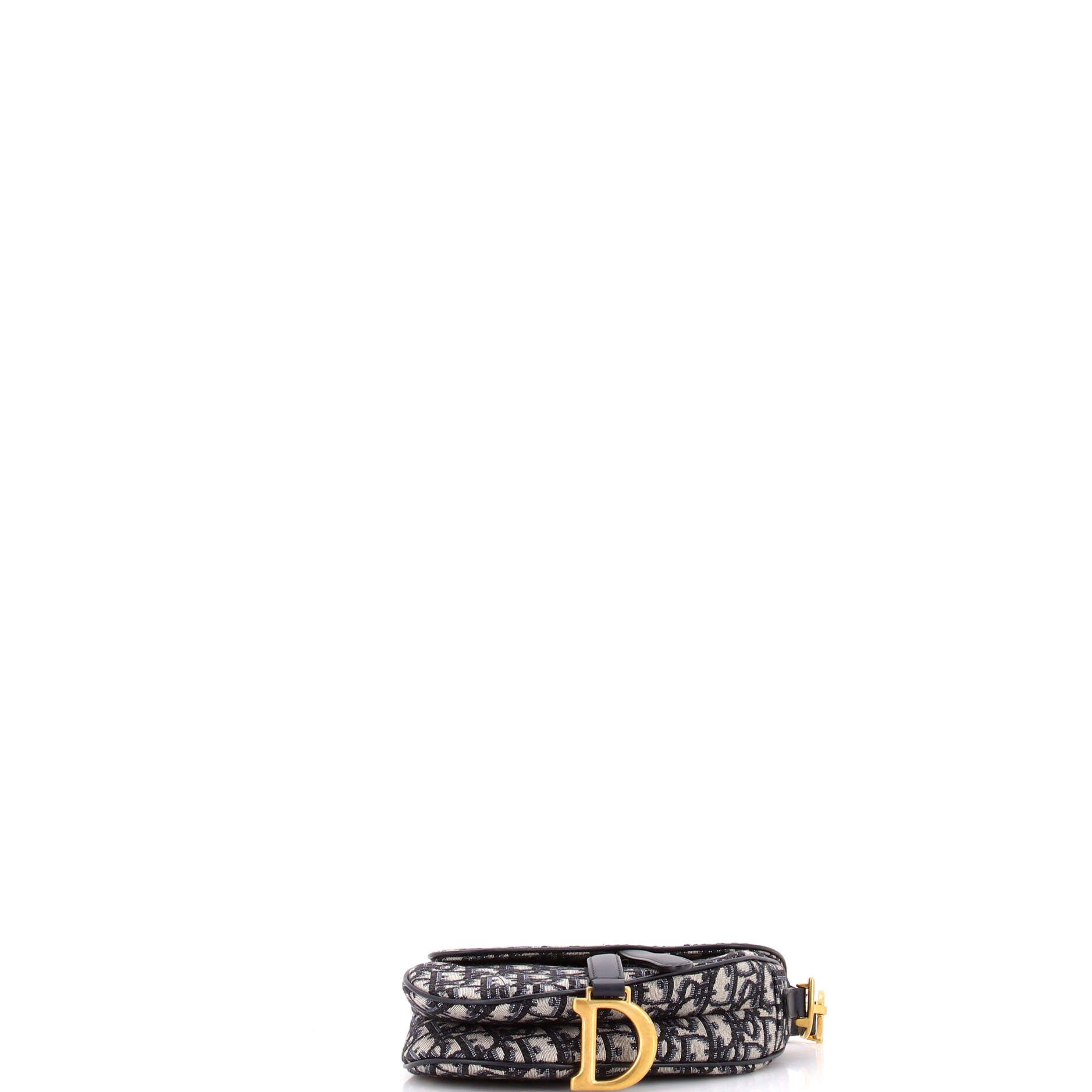 Dior Saddle Handbag Oblique Canvas Mini Size ONE SIZE - 3 Thumbnail
