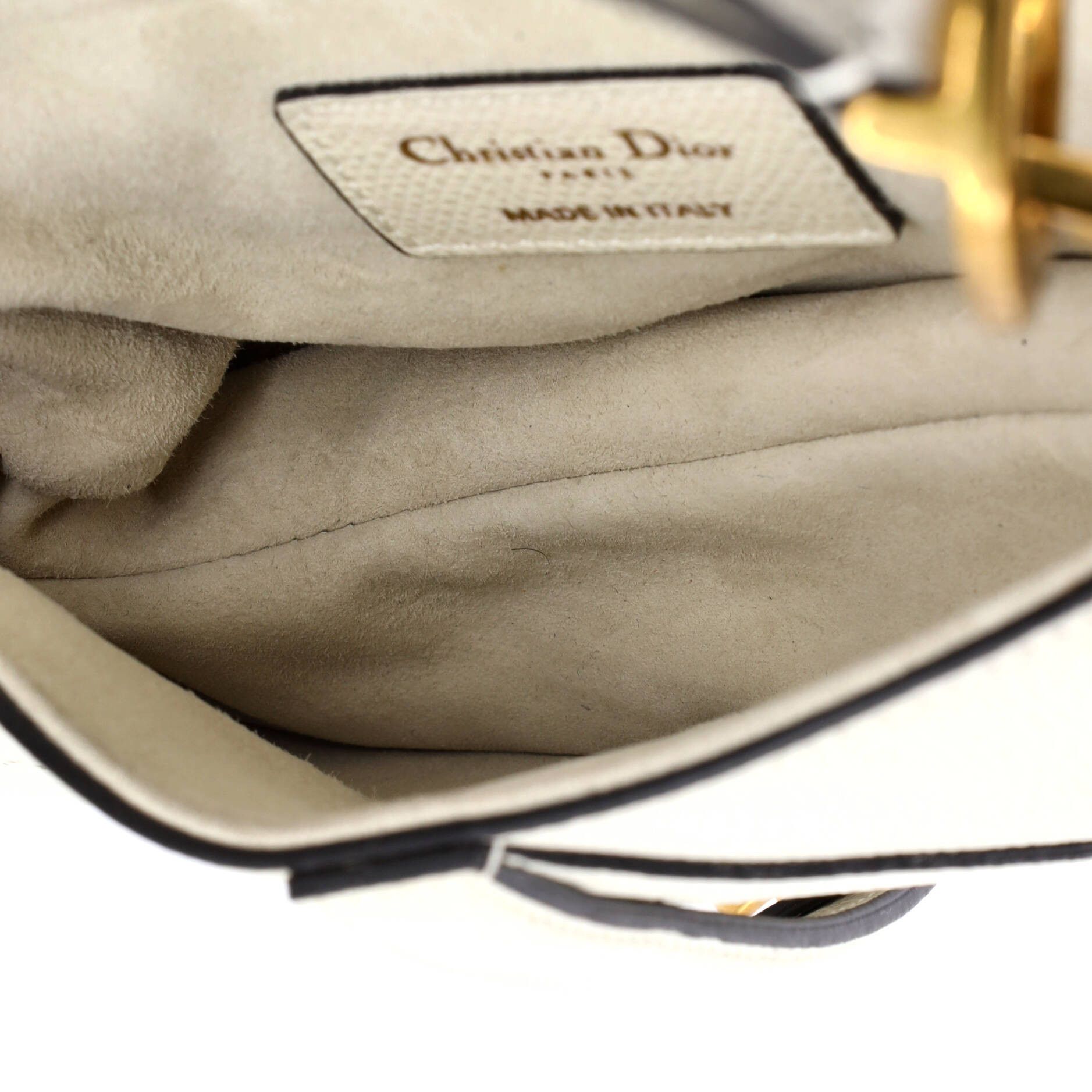 Dior Saddle Handbag Leather Mini Size ONE SIZE - 4 Thumbnail