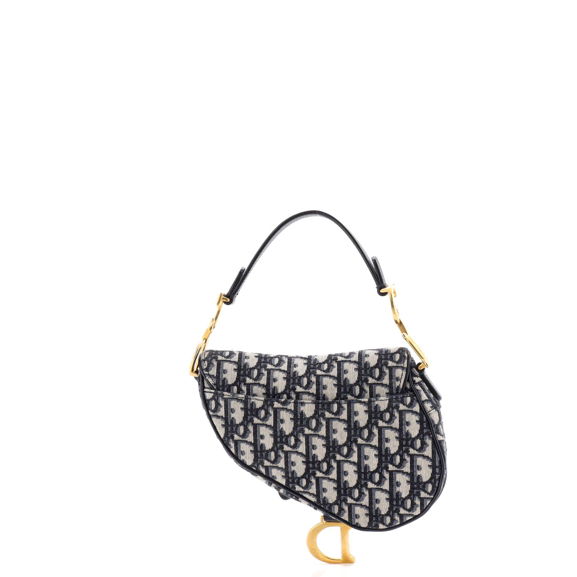 Dior Saddle Handbag Oblique Canvas Mini Size ONE SIZE - 2 Thumbnail