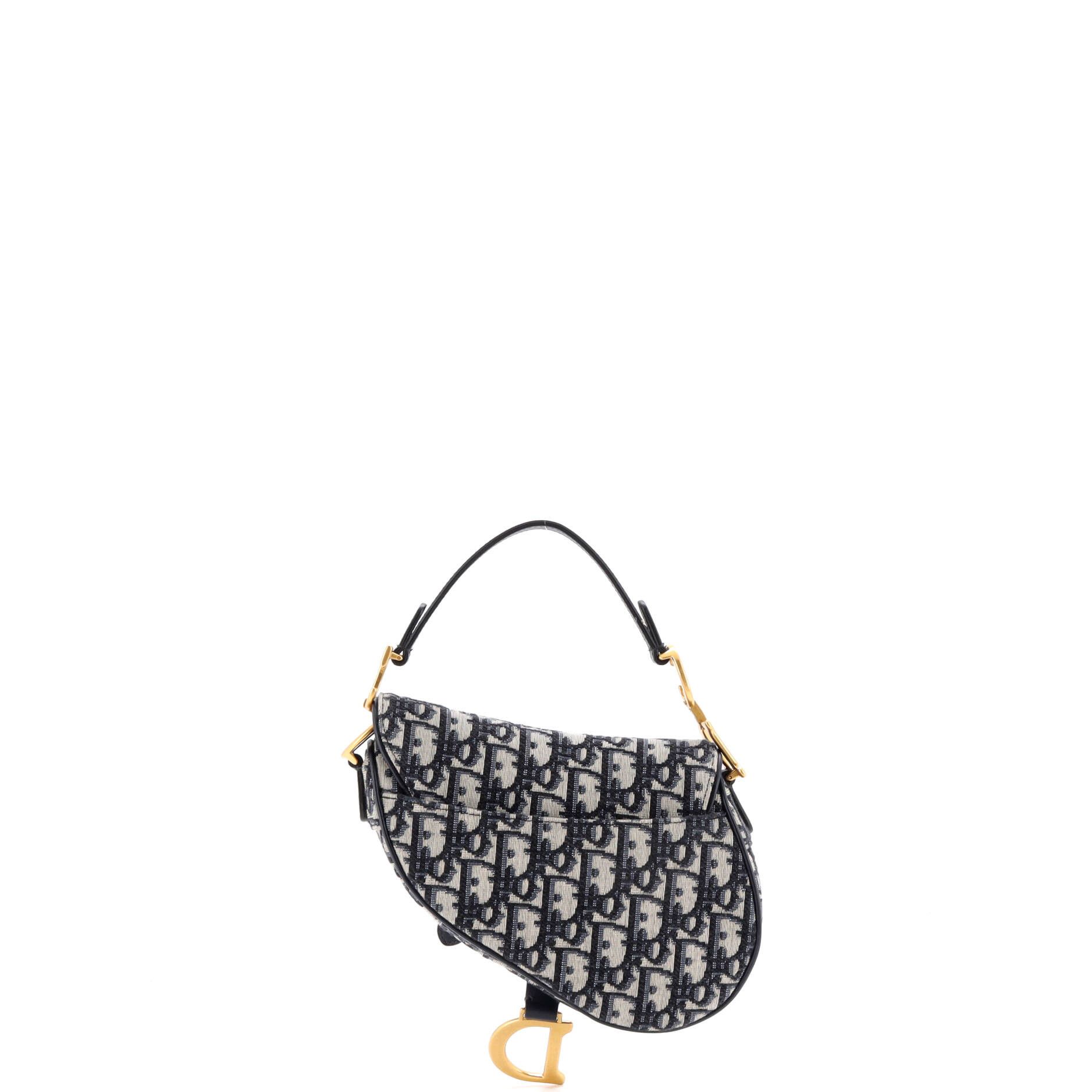 Dior Saddle Handbag Oblique Canvas Mini Size ONE SIZE - 2 Thumbnail