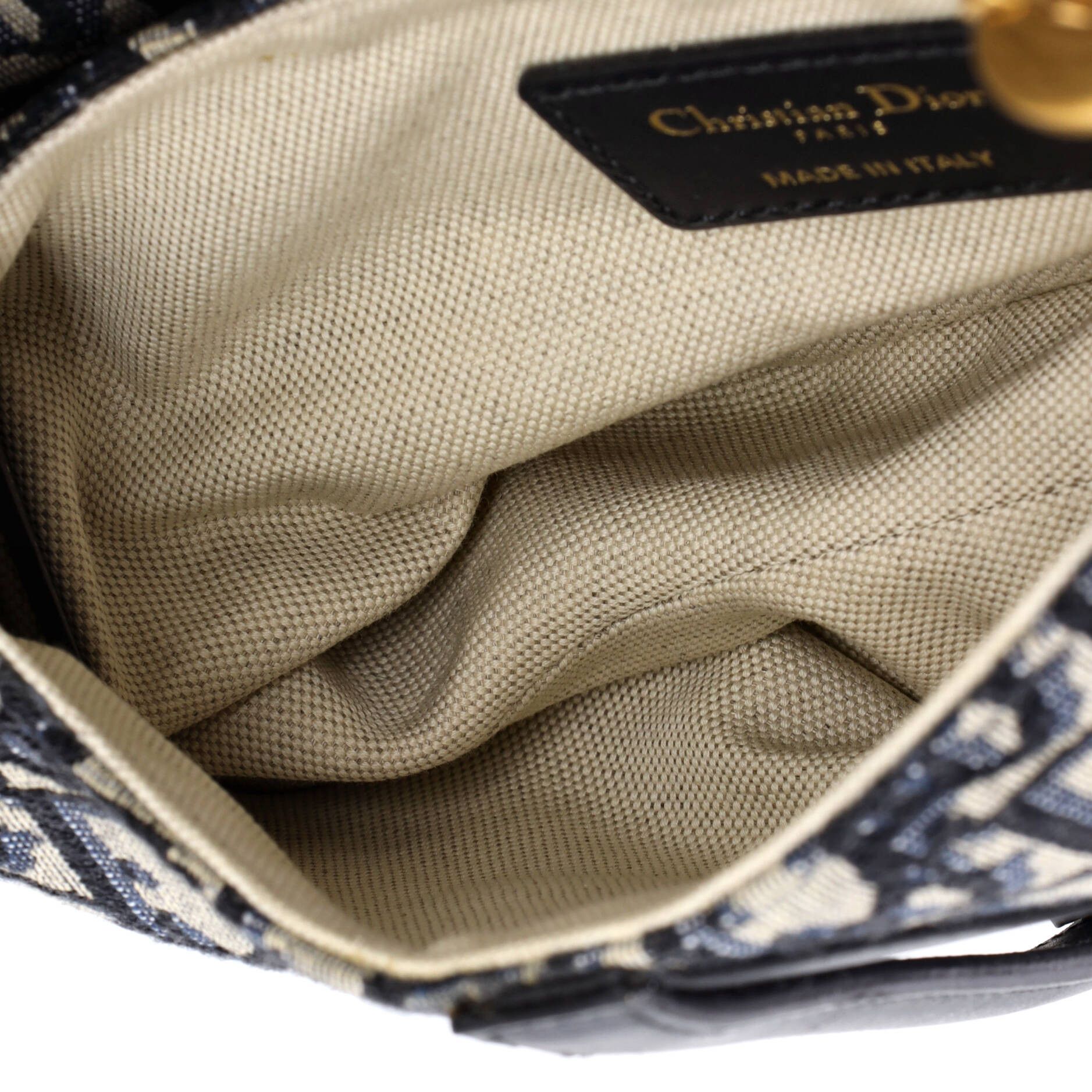 Dior Saddle Handbag Oblique Canvas Mini Size ONE SIZE - 4 Thumbnail