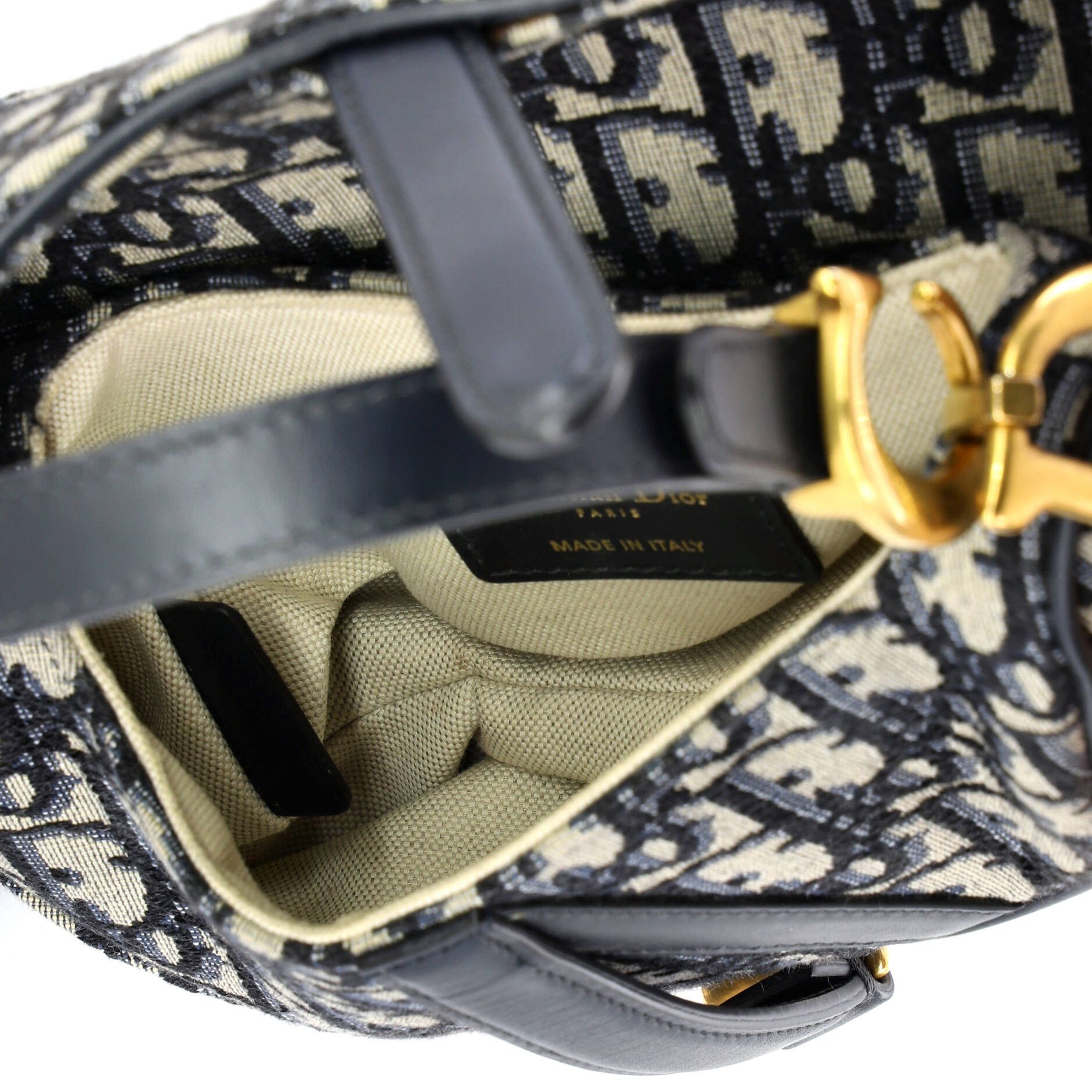 Dior Saddle Handbag Oblique Canvas Mini Size ONE SIZE - 4 Thumbnail