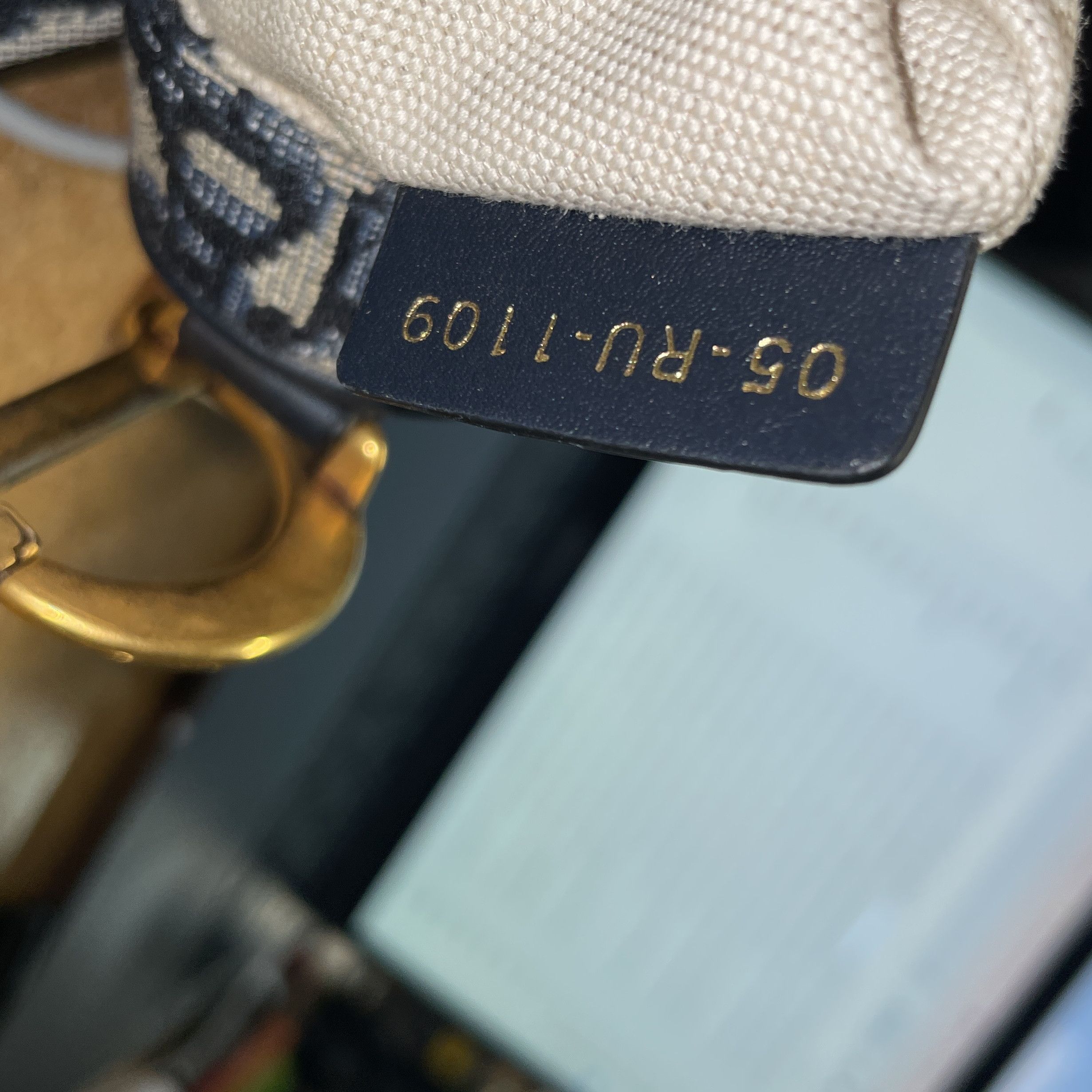 Dior Saddle Handbag Oblique Canvas Mini Size ONE SIZE - 8 Thumbnail