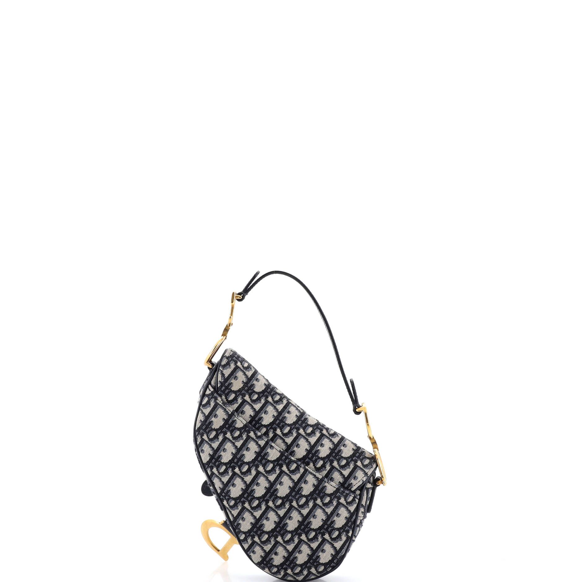 Dior Saddle Handbag Oblique Canvas Mini Size ONE SIZE - 2 Thumbnail