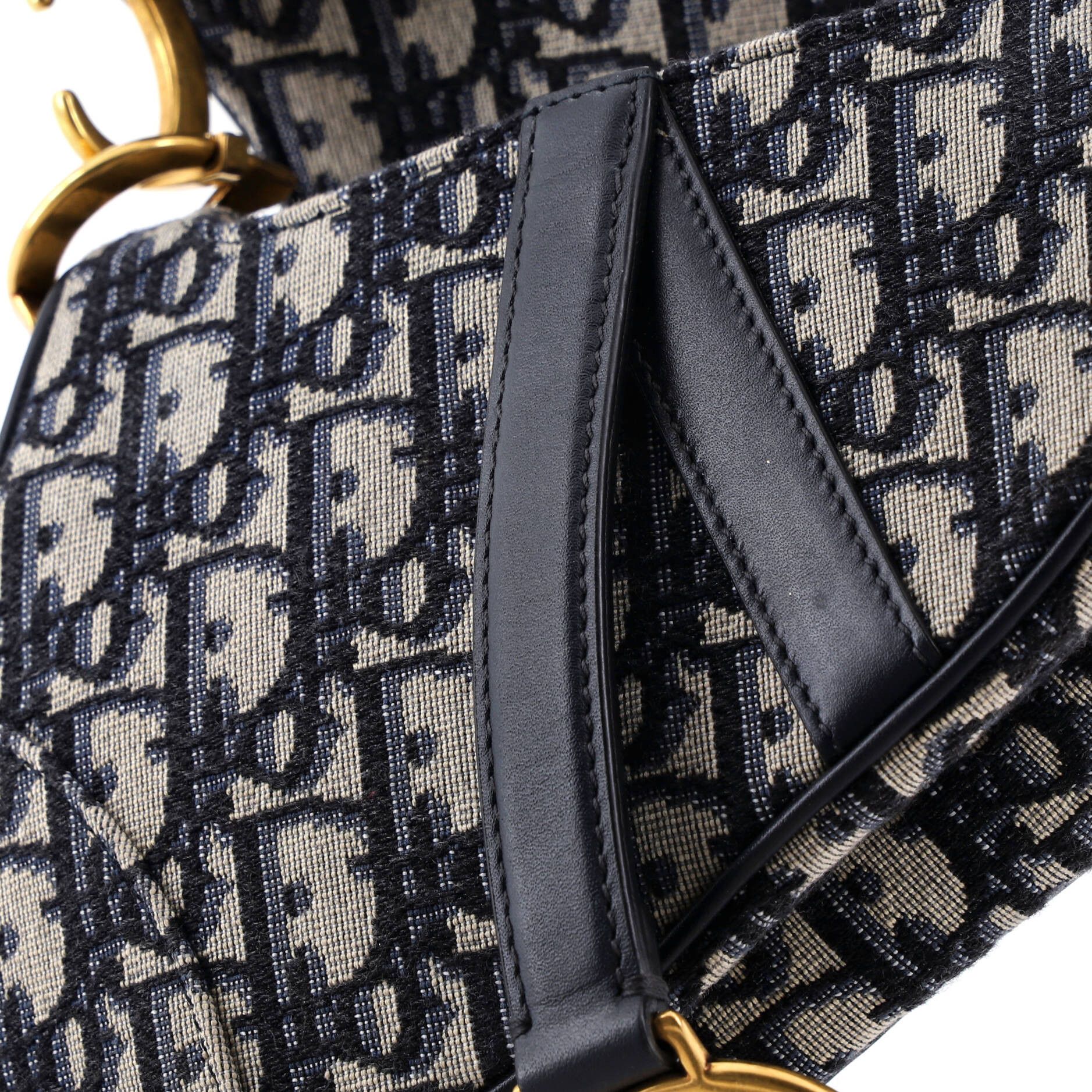Dior Saddle Handbag Oblique Canvas Mini Size ONE SIZE - 5 Thumbnail