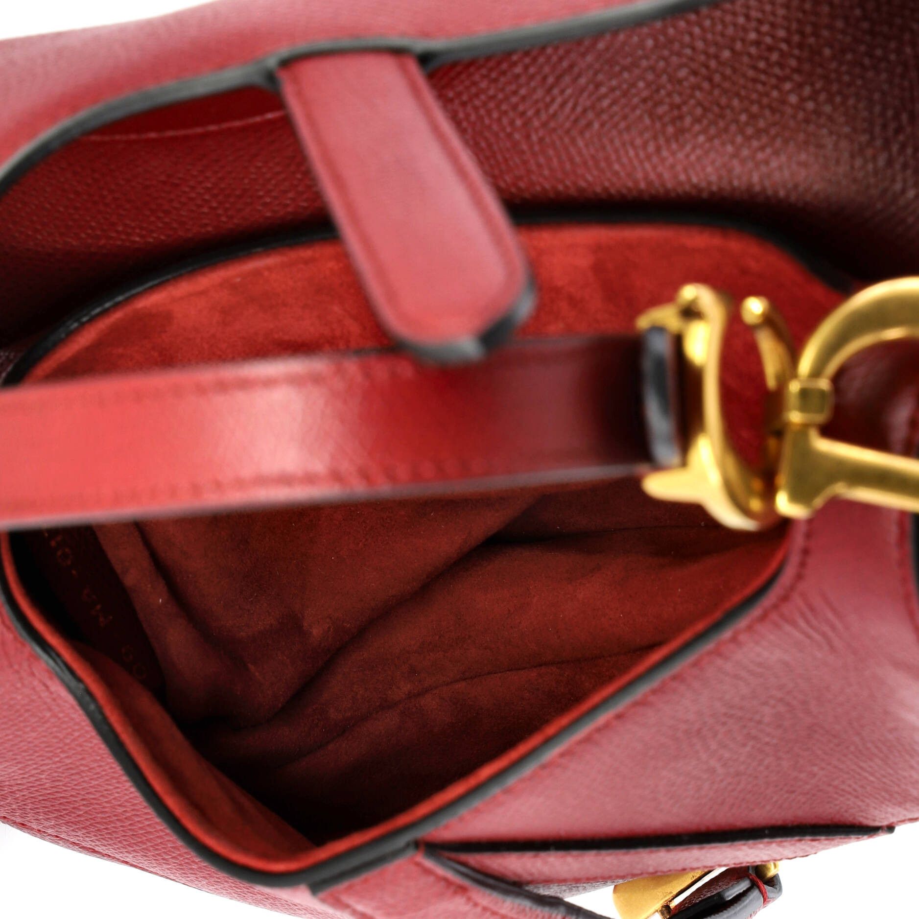 Dior Saddle Handbag Leather Mini Size ONE SIZE - 4 Thumbnail