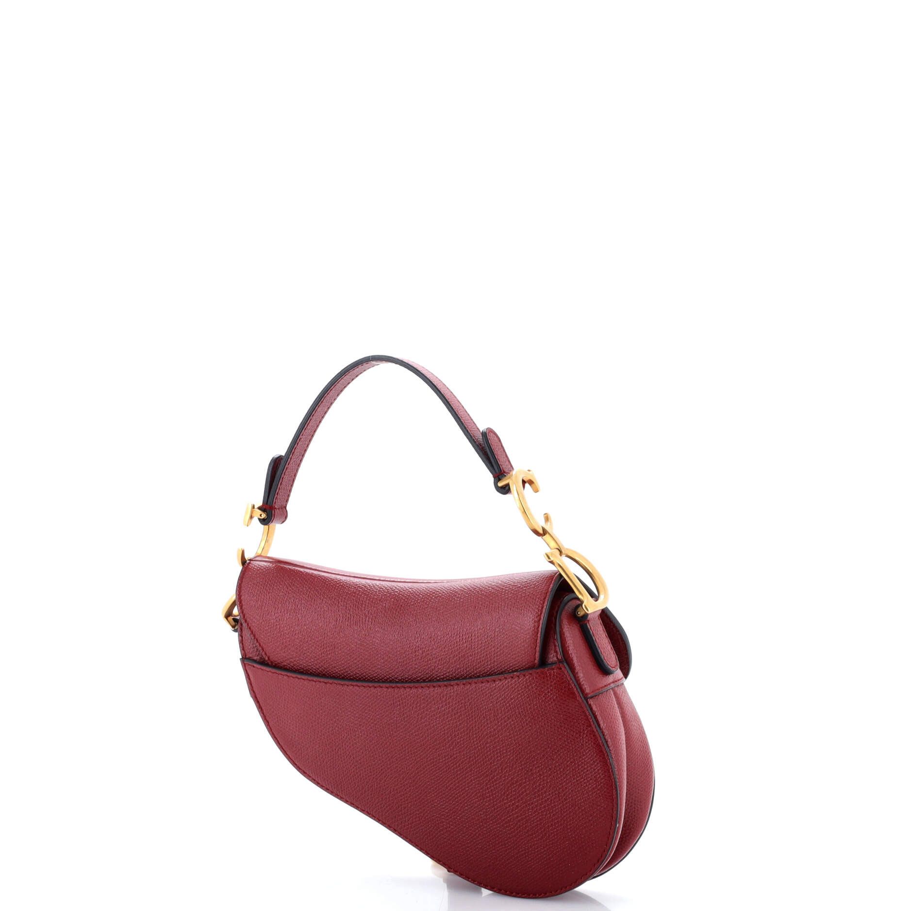 Dior Saddle Handbag Leather Mini Size ONE SIZE - 2 Thumbnail