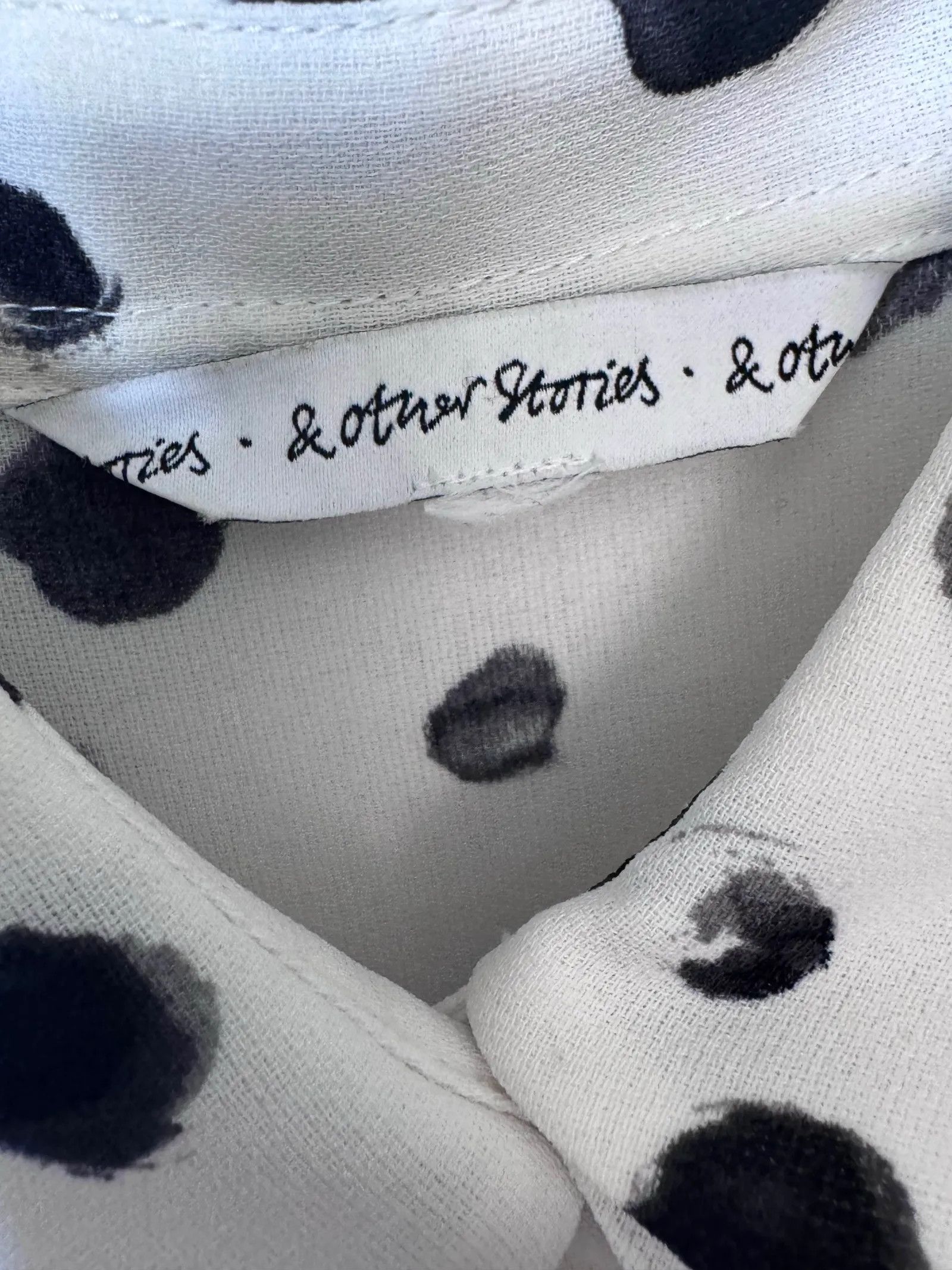 & Other Stories & Other Stories Dalmatian dress Dress Size XS / US 0-2 / IT 36-38 - 2 Thumbnail