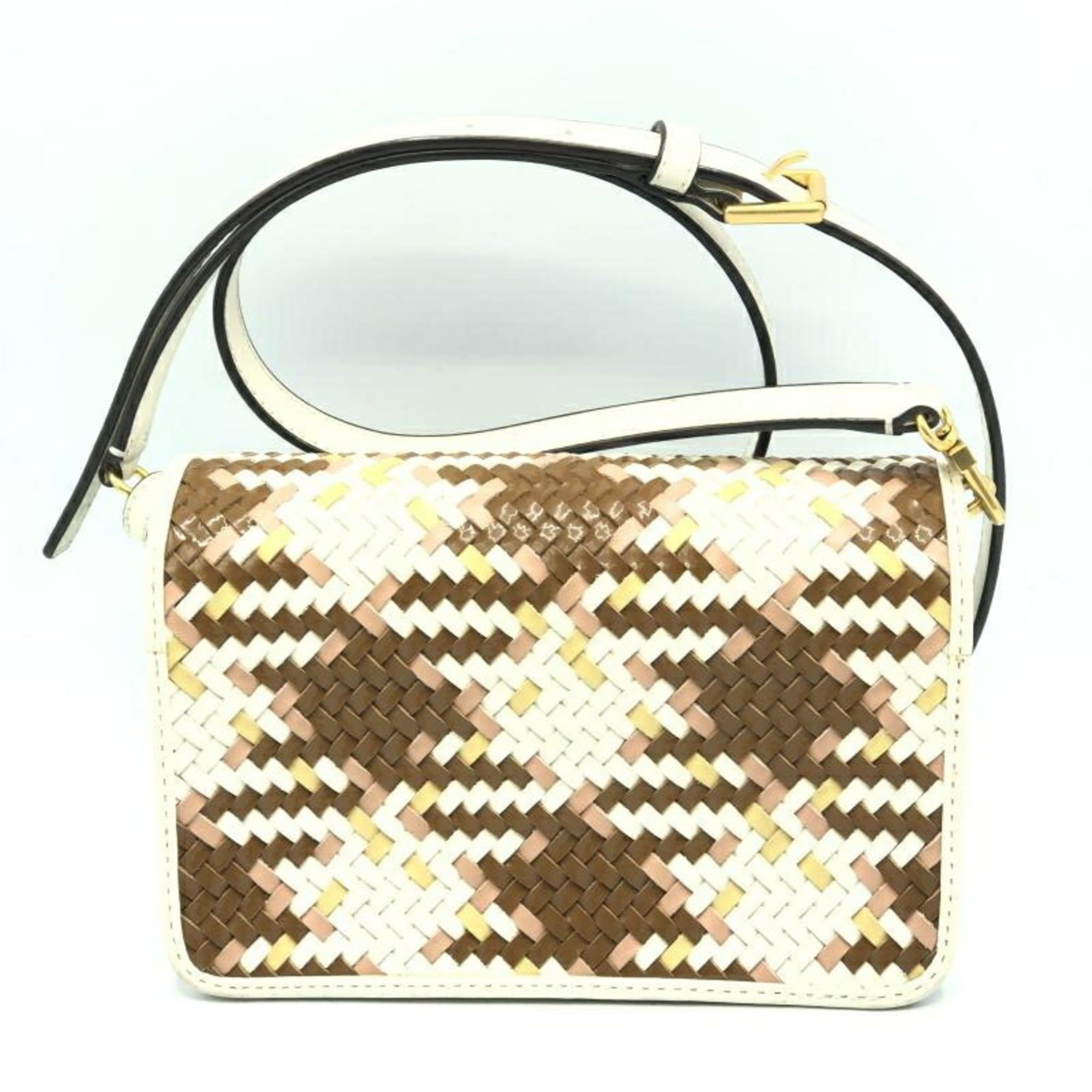 TORYBURCH Woven Shoulder Bag in Multicolor by Tory Burch