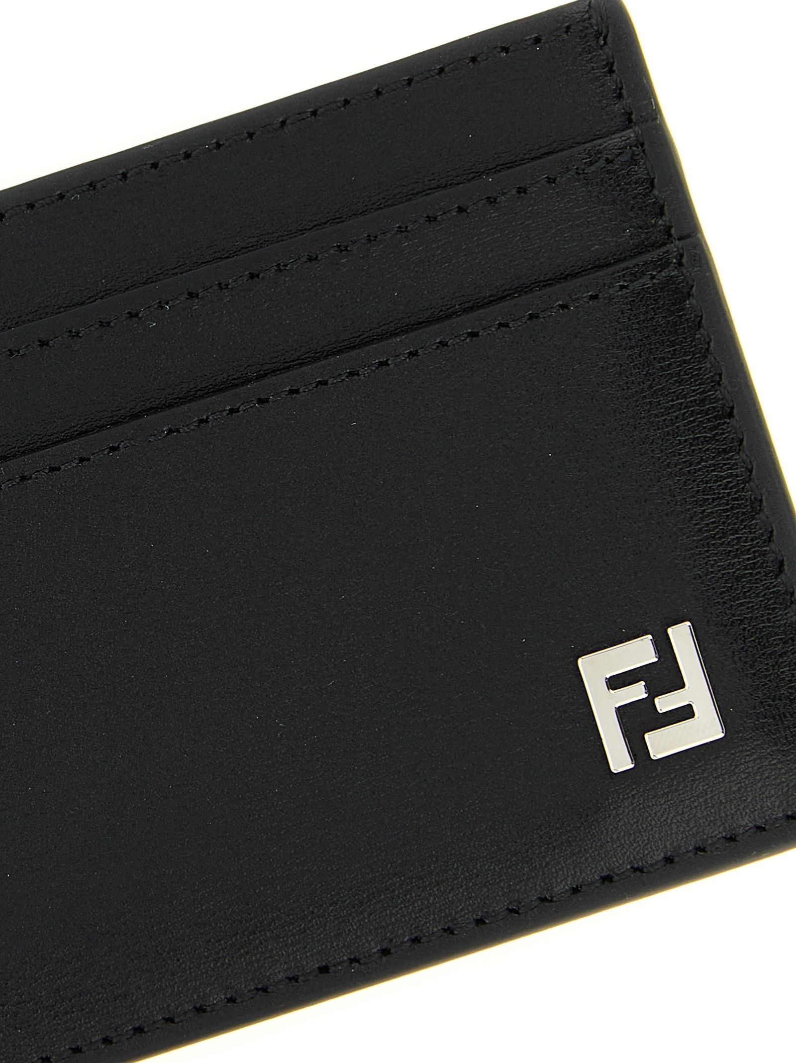 Fendi 'Squared Ff' Card Holder Size ONE SIZE - 3 Thumbnail
