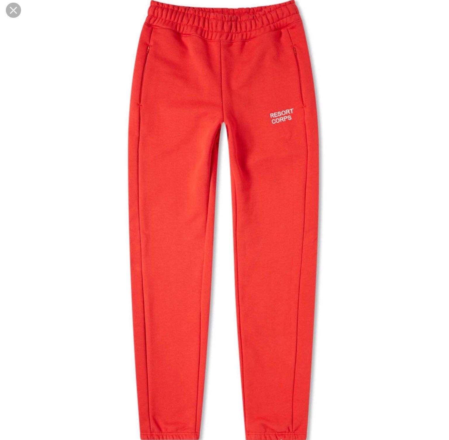 Resort Corps Red Joggers Grailed