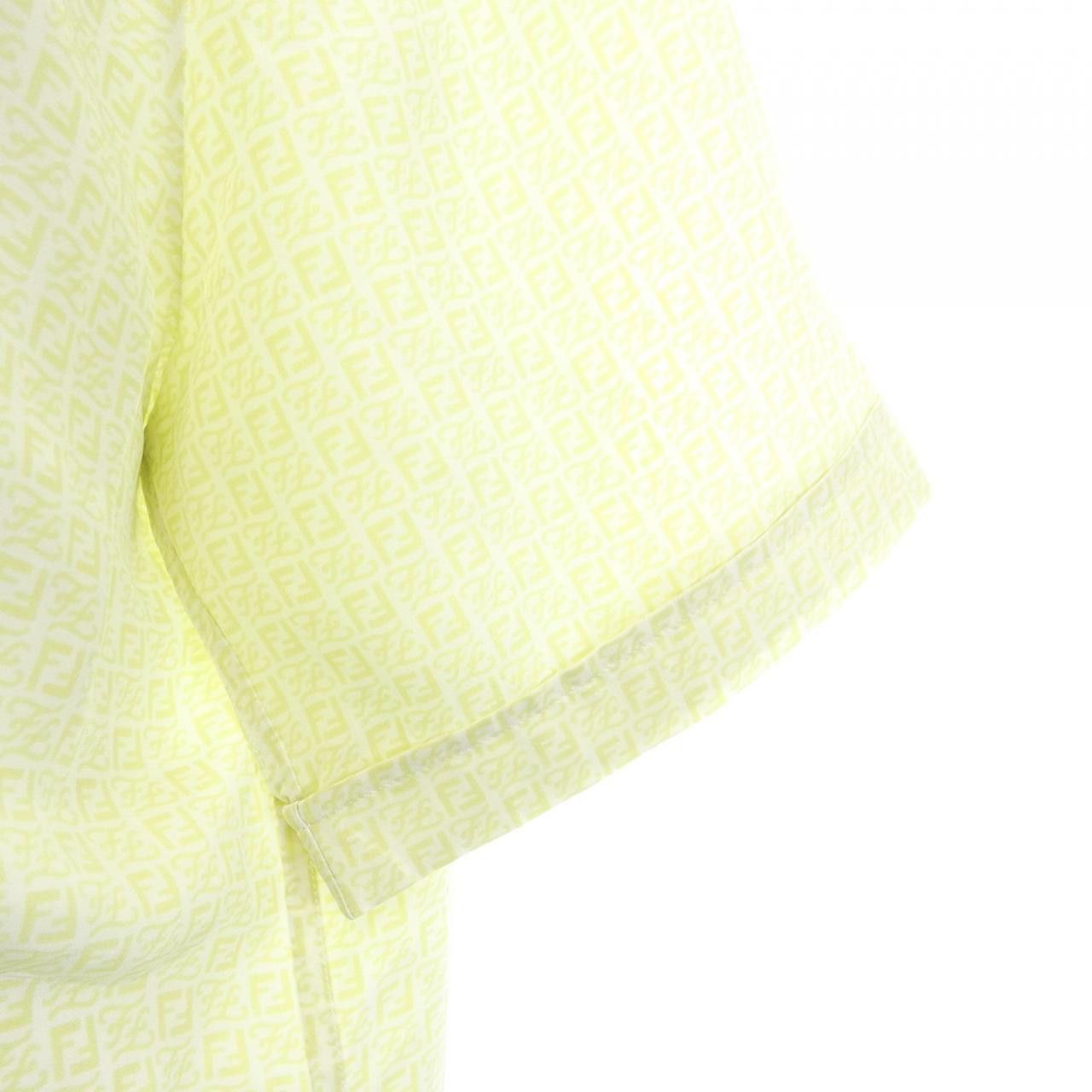 Fendi Fendi Fendi S/S Shirt Silk Shirt Textile Dress Shirt FS0795AI8P DUTY FREE for USA Size ONE SIZE - 6 Thumbnail