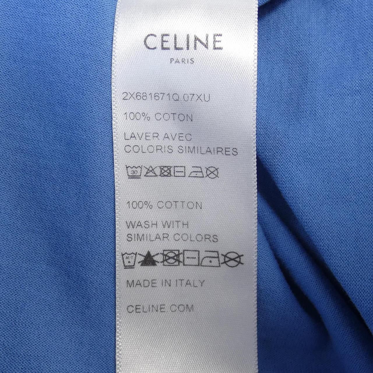 Celine Celine Celine T-shirt Textile T-Shirts 2X681671Q DUTY FREE for USA Size ONE SIZE - 3 Thumbnail