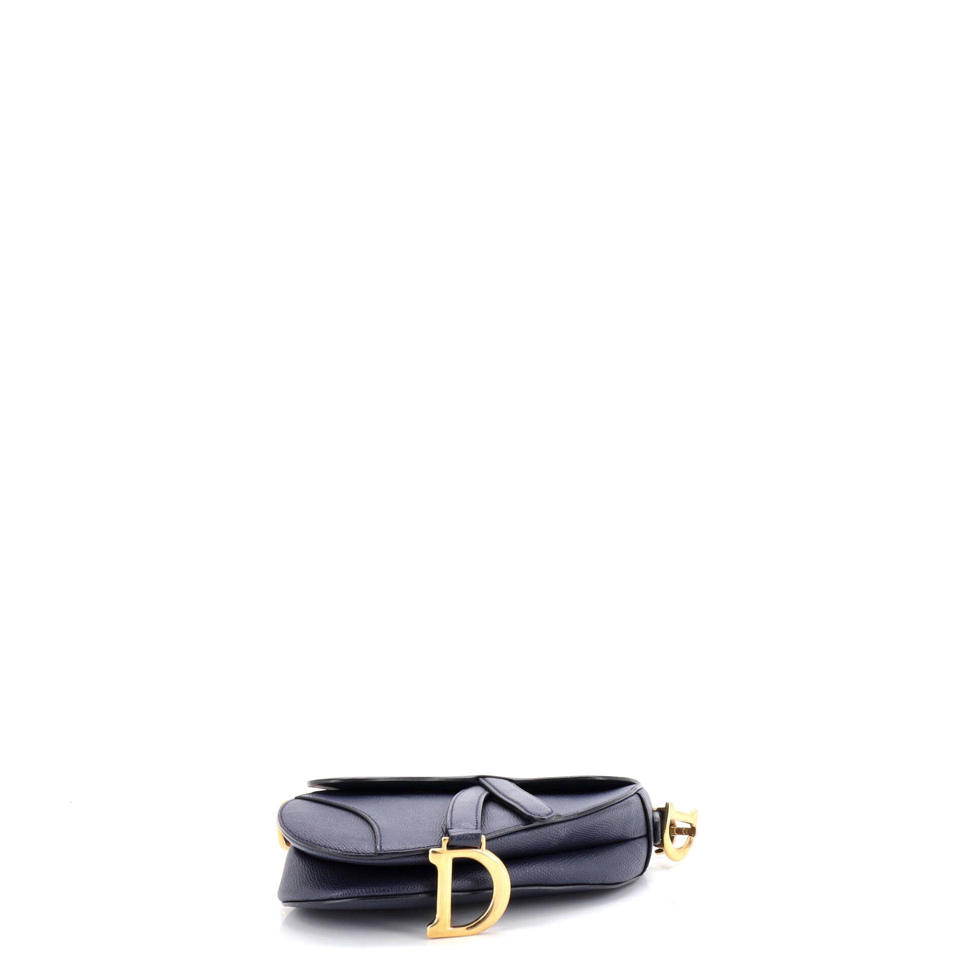 Dior Saddle Handbag Leather Mini Size ONE SIZE - 3 Thumbnail