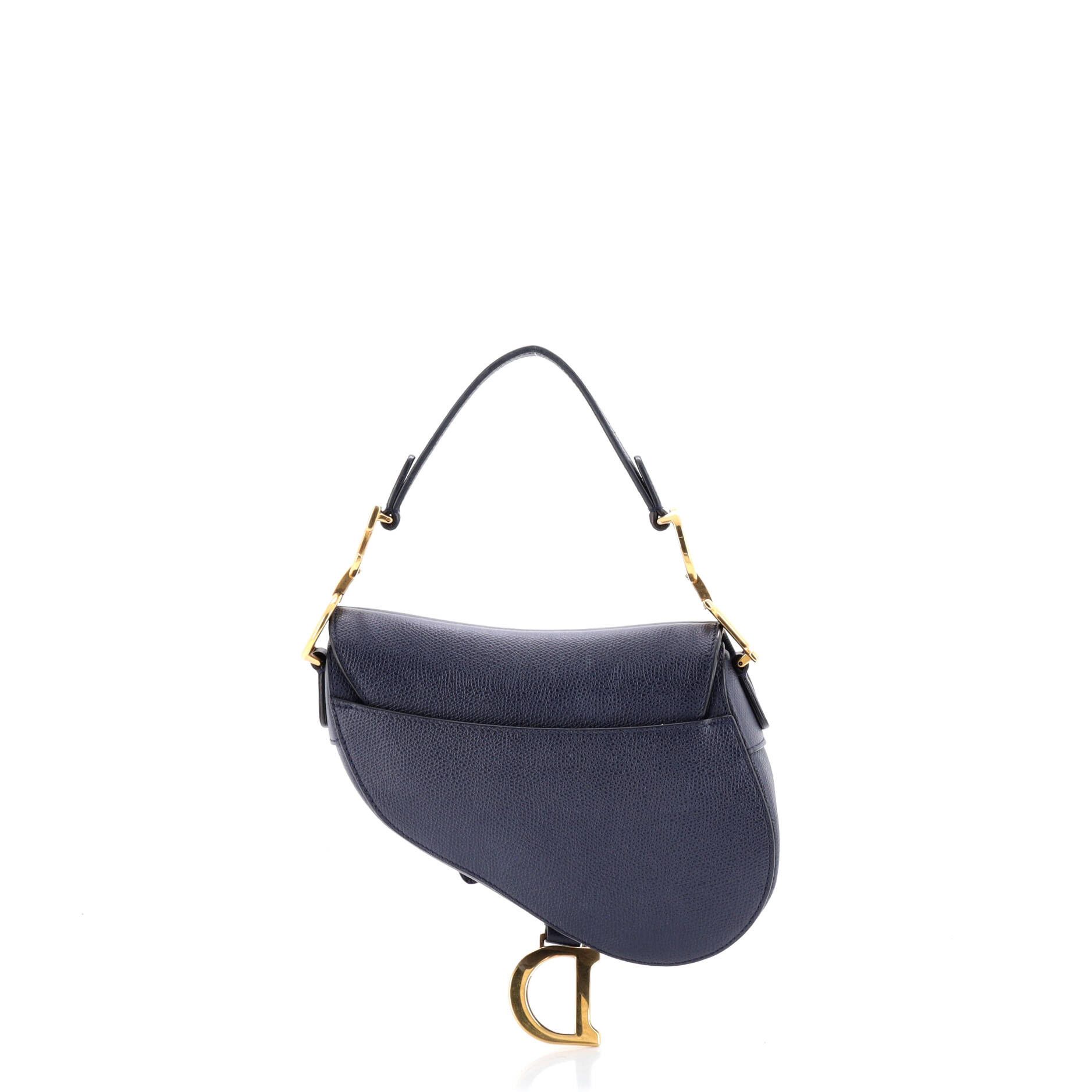 Dior Saddle Handbag Leather Mini Size ONE SIZE - 2 Thumbnail