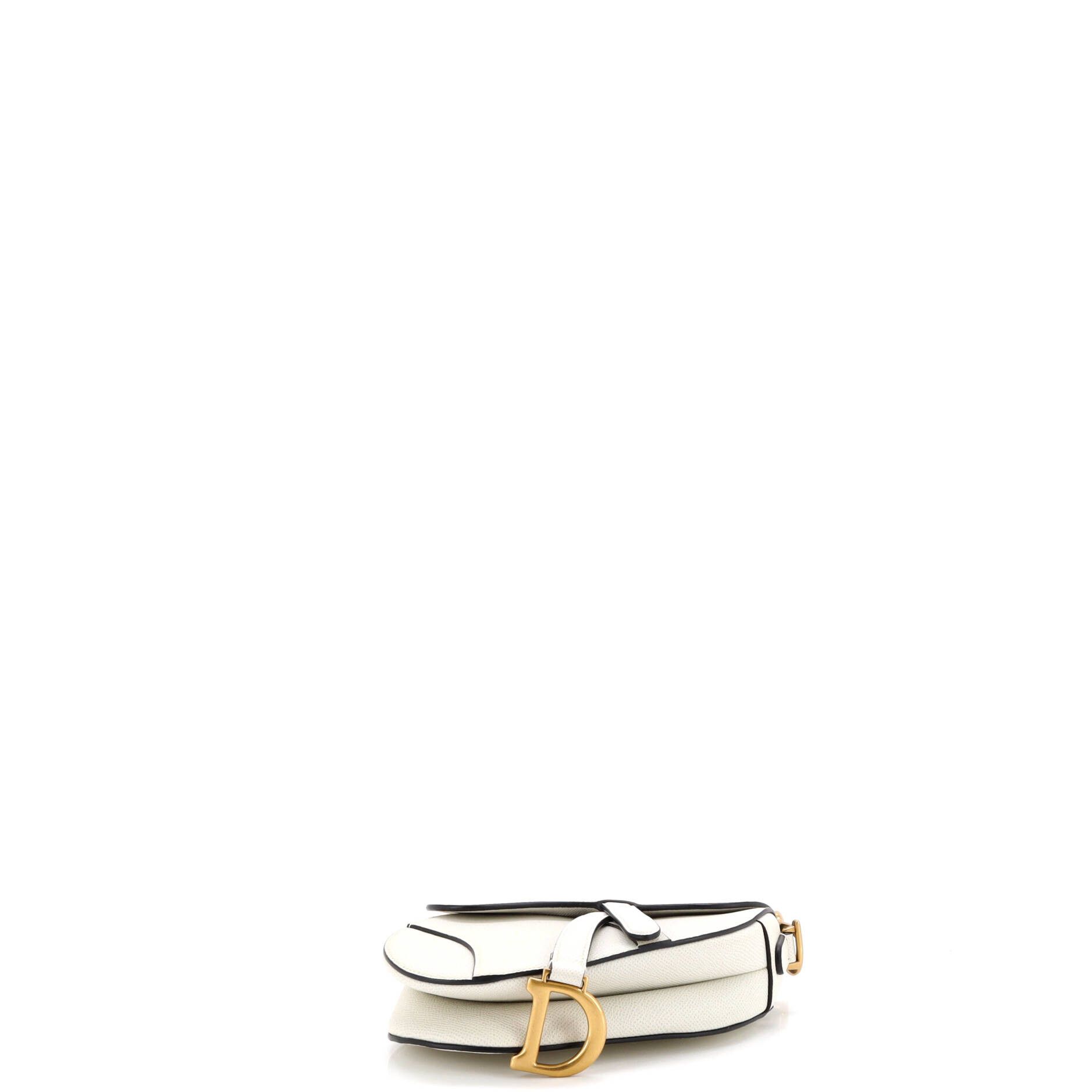 Dior Saddle Handbag Leather Mini Size ONE SIZE - 3 Thumbnail