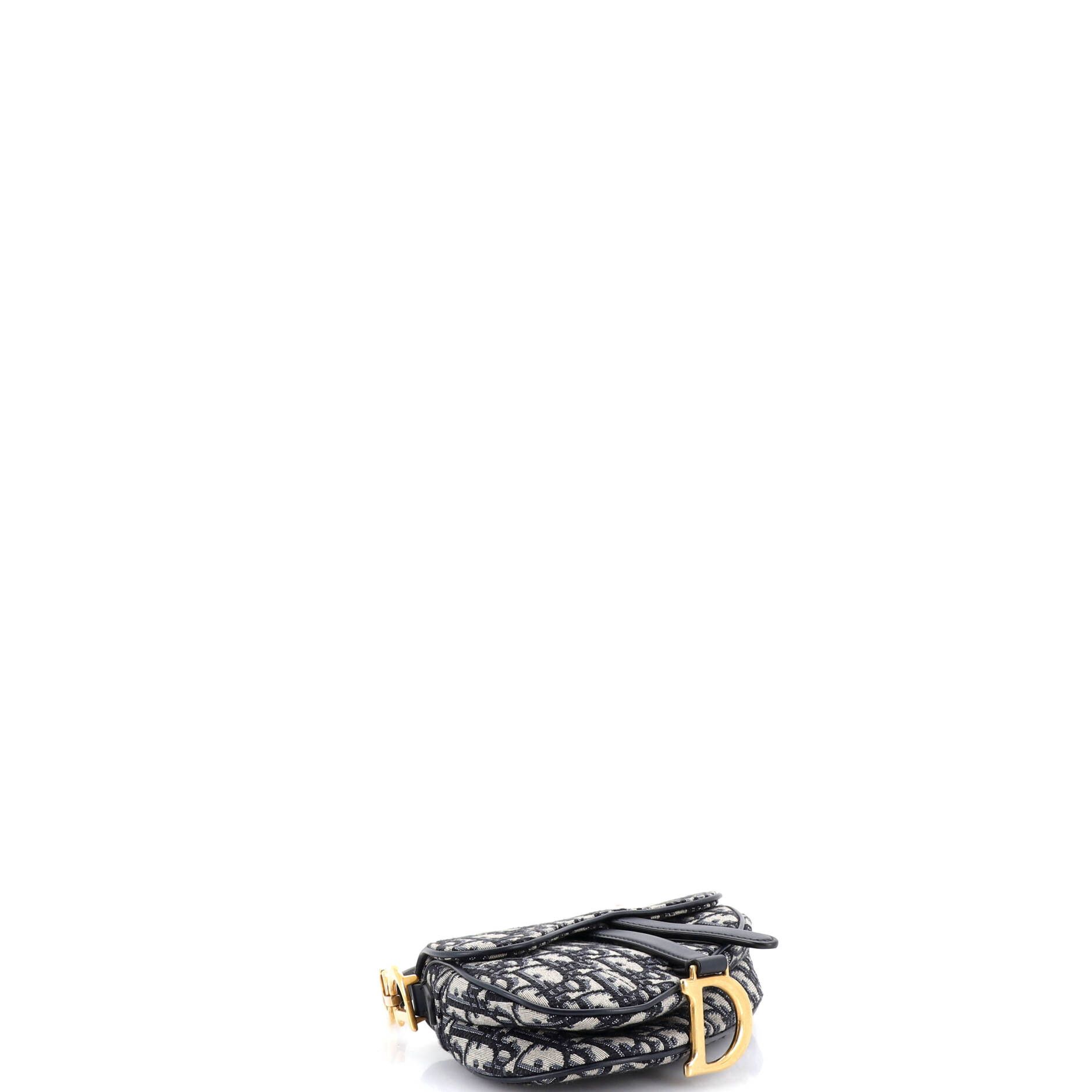 Dior Saddle Handbag Oblique Canvas Mini Size ONE SIZE - 3 Thumbnail