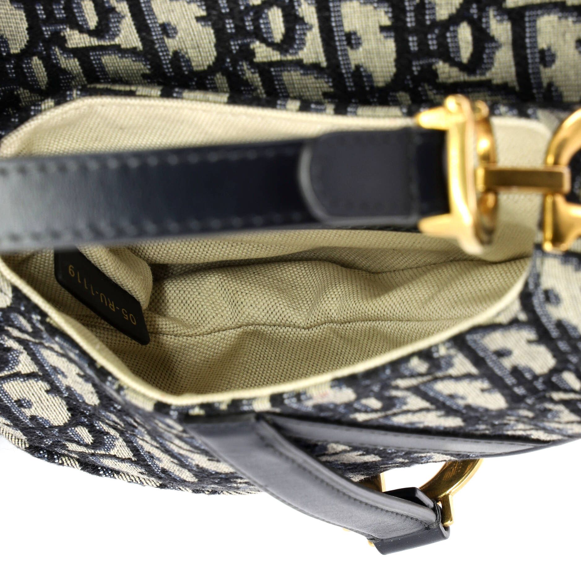 Dior Saddle Handbag Oblique Canvas Mini Size ONE SIZE - 4 Thumbnail