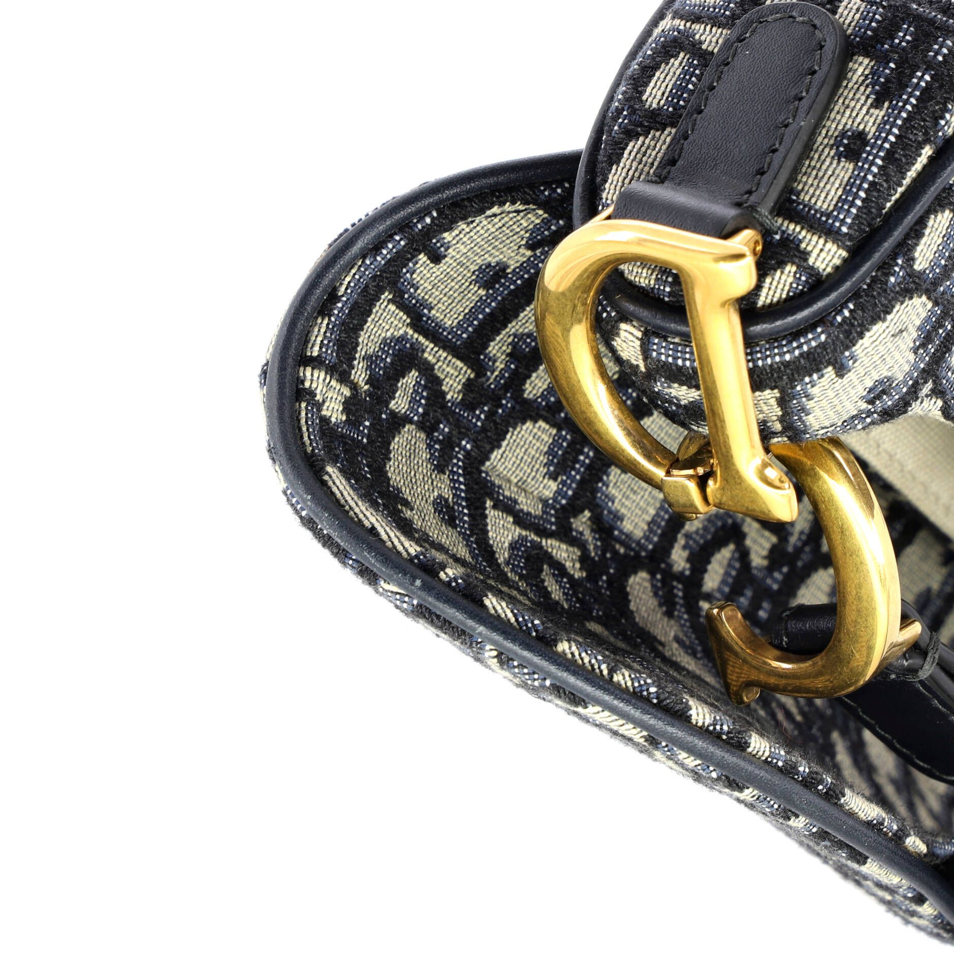Dior Saddle Handbag Oblique Canvas Mini Size ONE SIZE - 5 Thumbnail