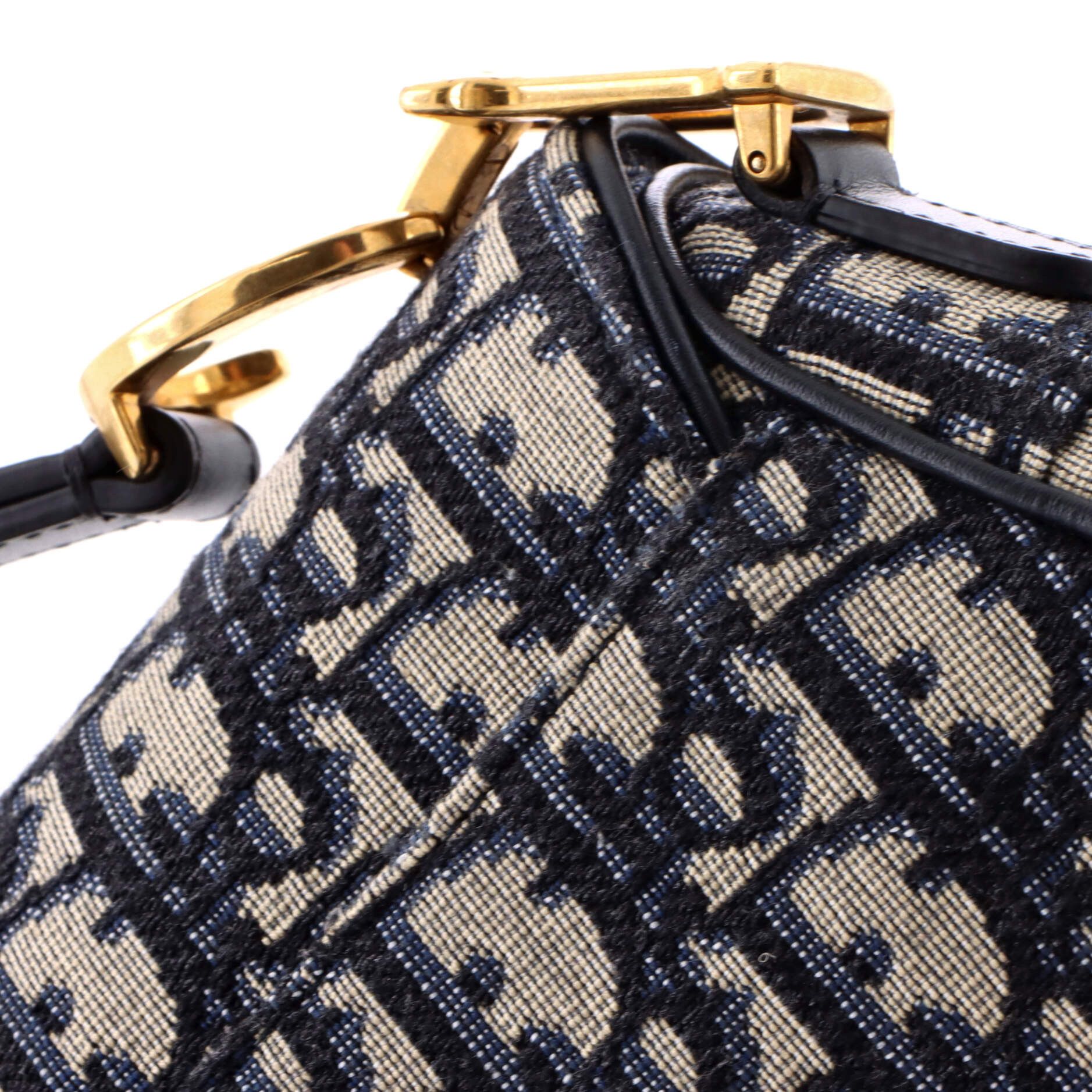 Dior Saddle Handbag Oblique Canvas Mini Size ONE SIZE - 5 Thumbnail