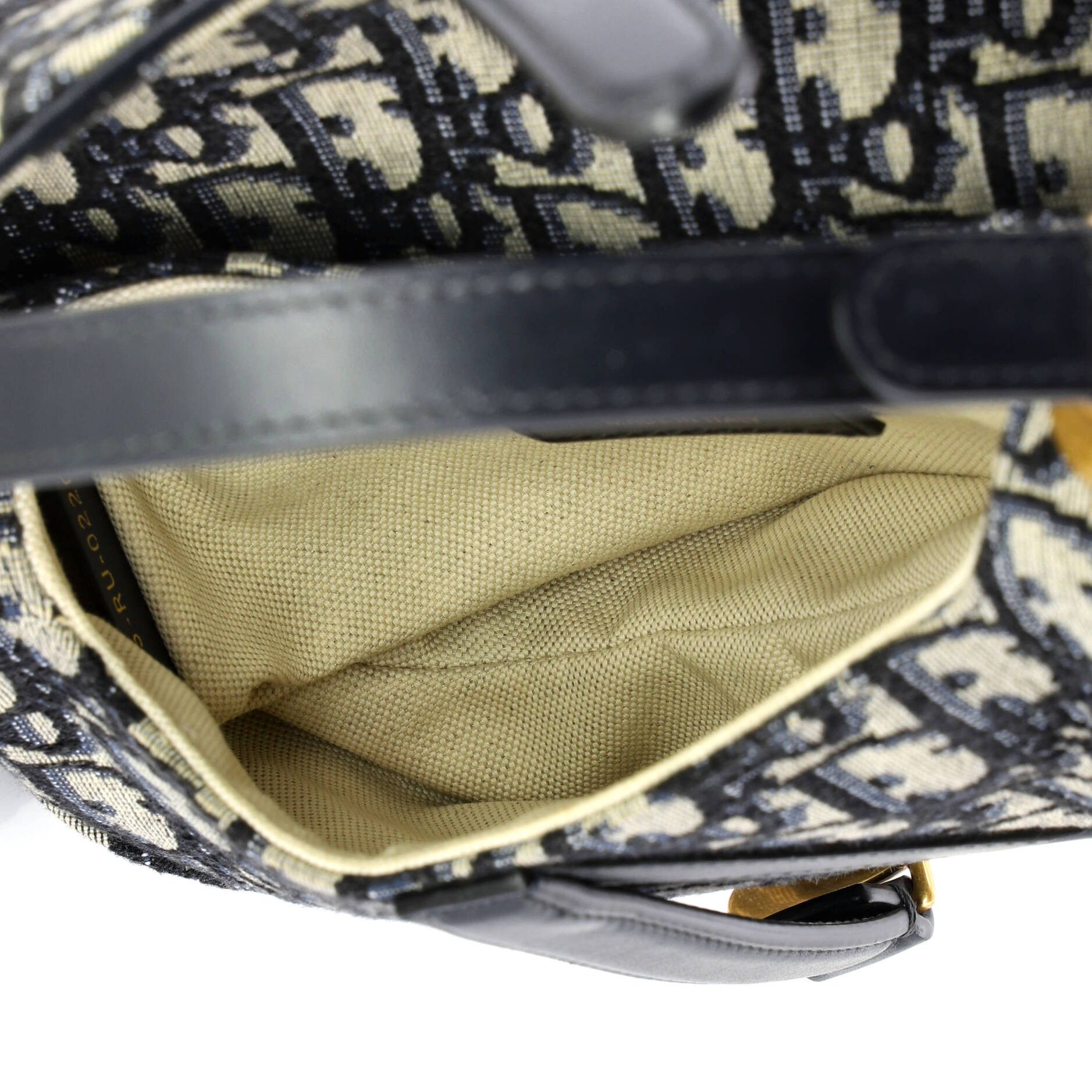 Dior Saddle Handbag Oblique Canvas Mini Size ONE SIZE - 4 Thumbnail