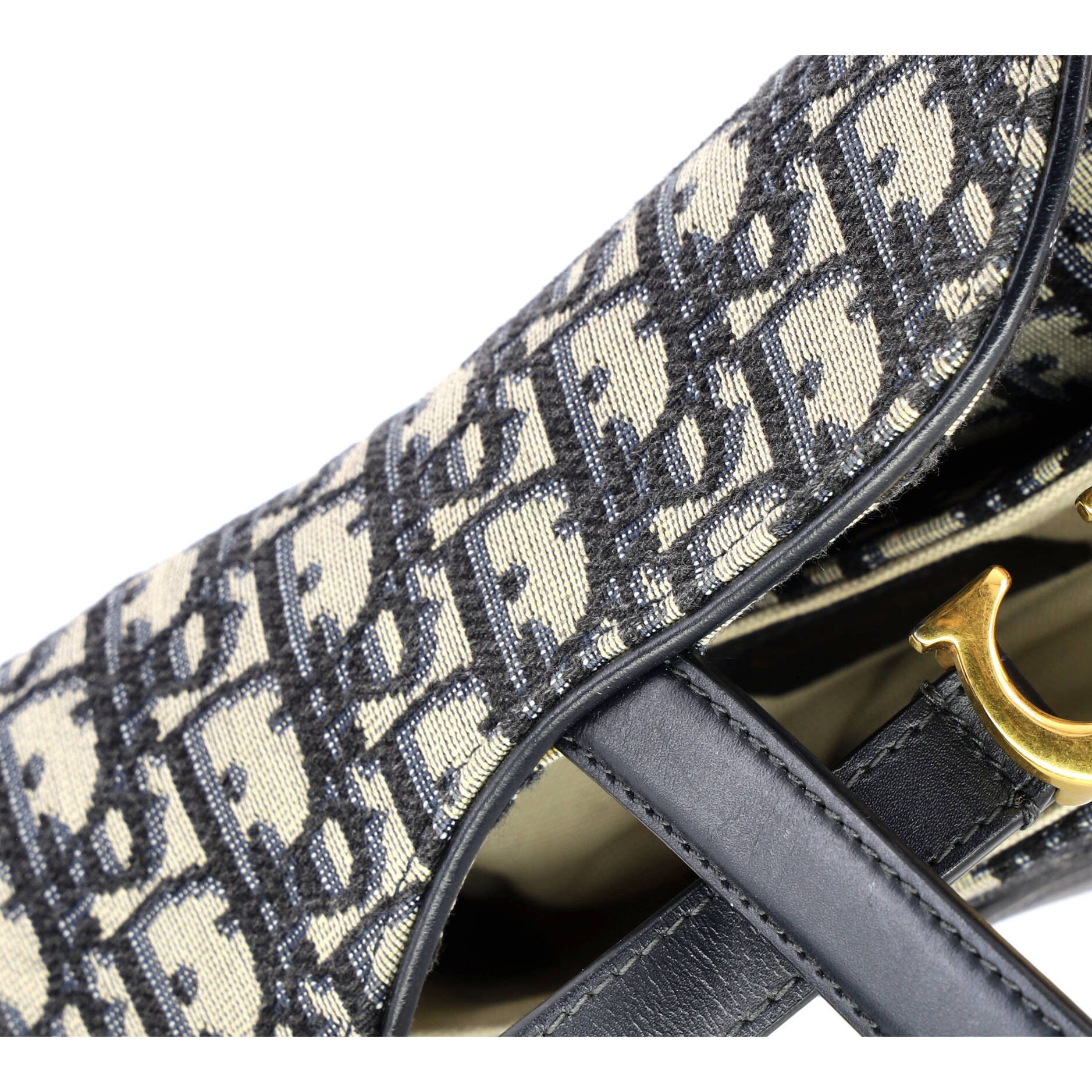 Dior Saddle Handbag Oblique Canvas Mini Size ONE SIZE - 5 Thumbnail
