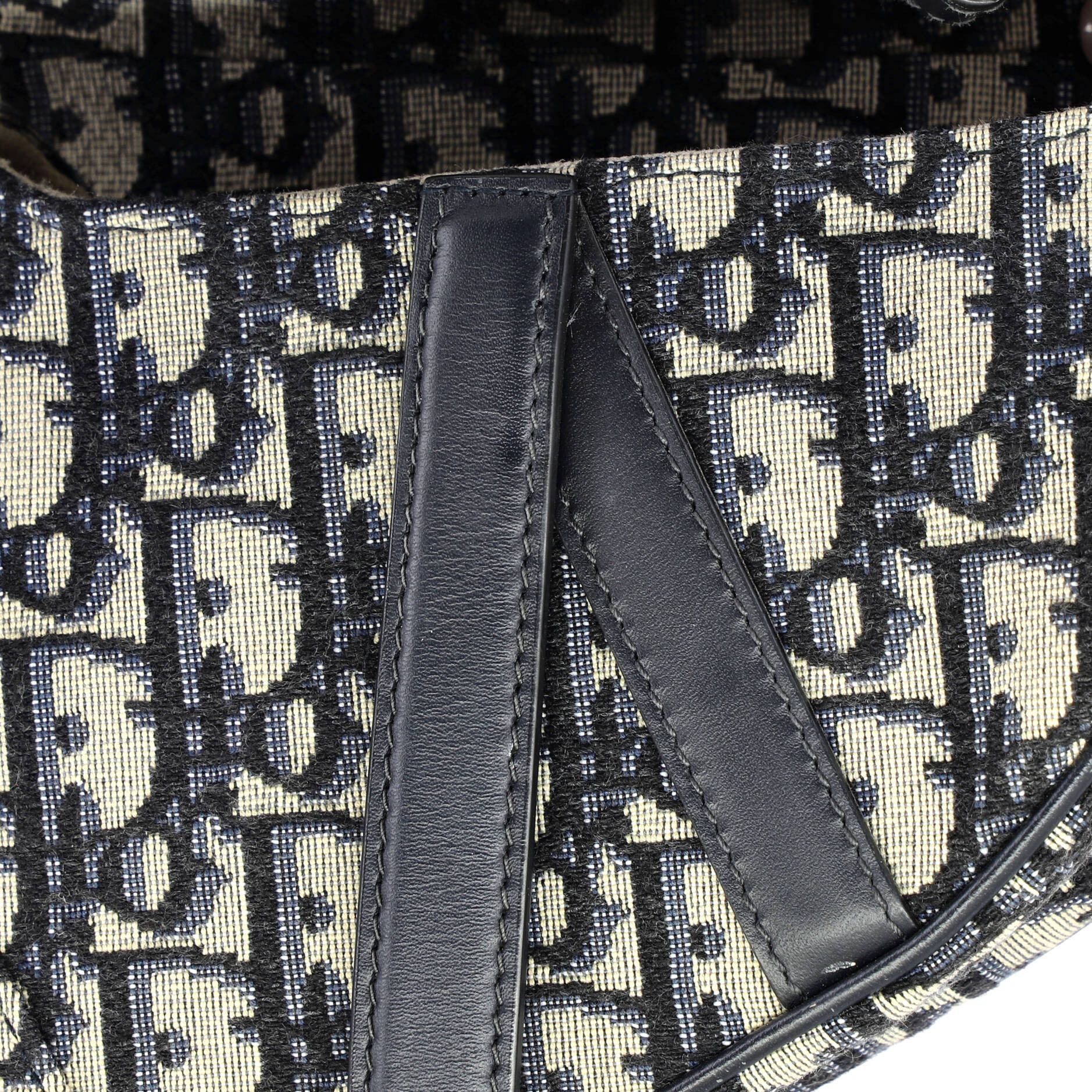 Dior Saddle Handbag Oblique Canvas Mini Size ONE SIZE - 6 Thumbnail