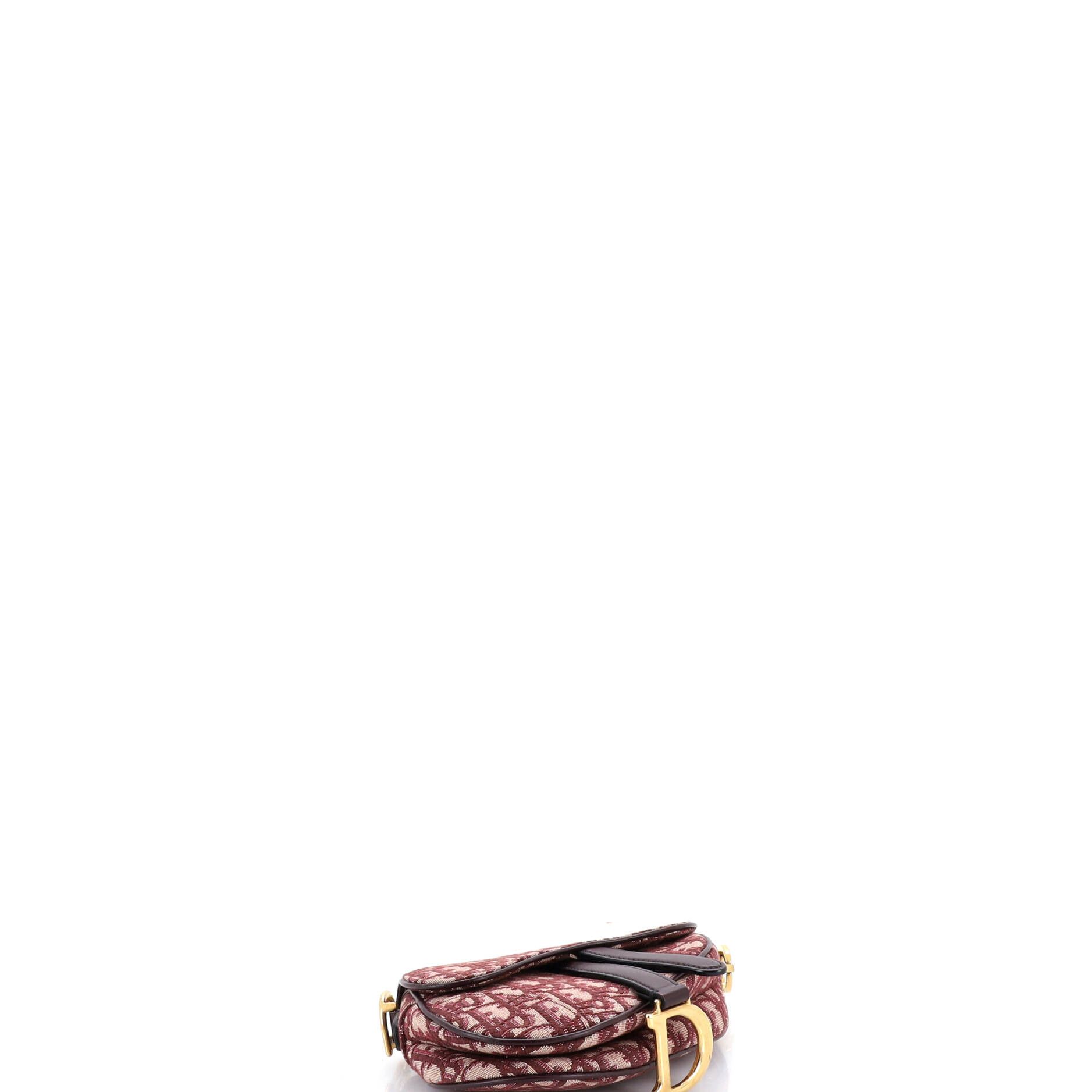 Dior Saddle Handbag Oblique Canvas Mini Size ONE SIZE - 3 Thumbnail
