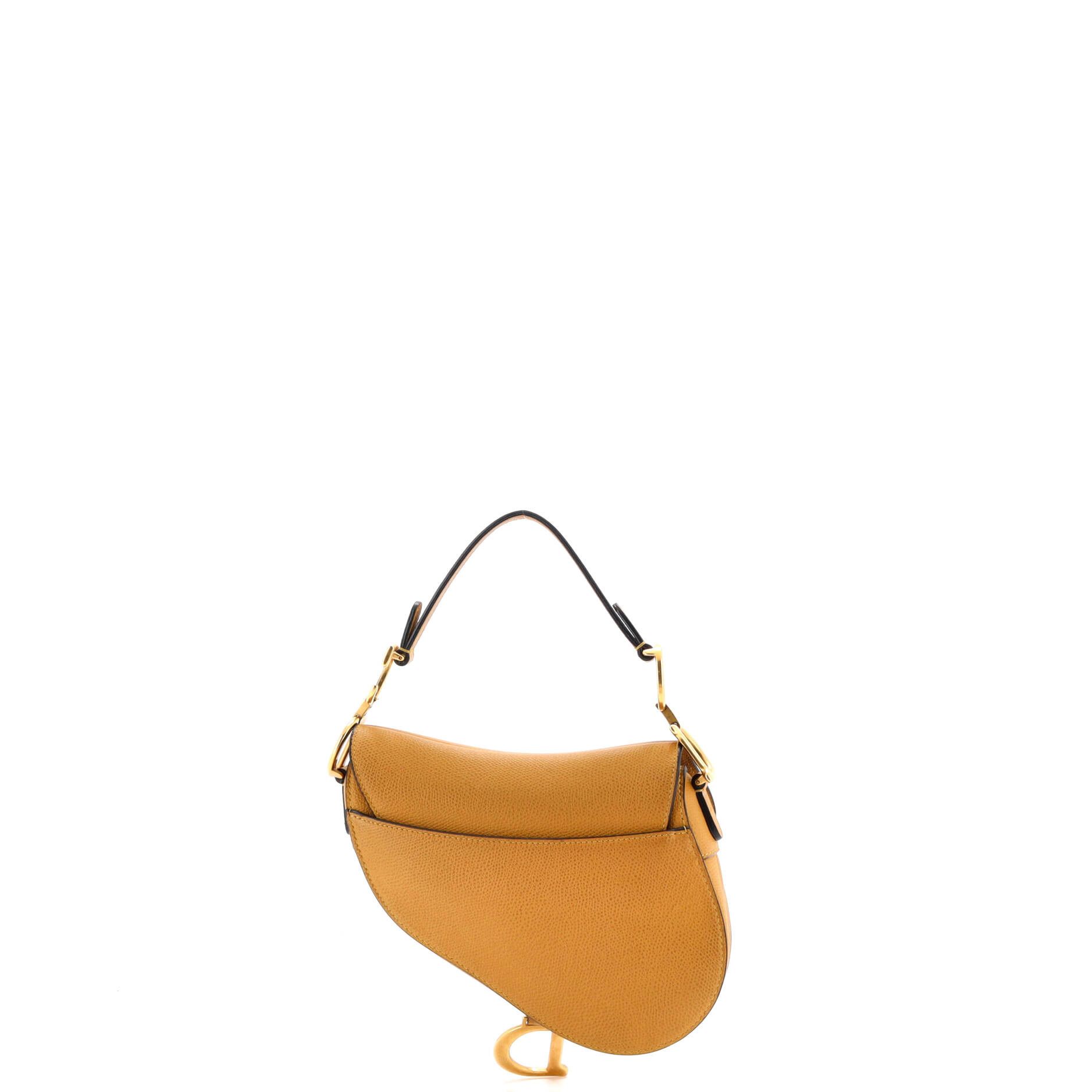 Dior Saddle Handbag Leather Mini Size ONE SIZE - 2 Thumbnail