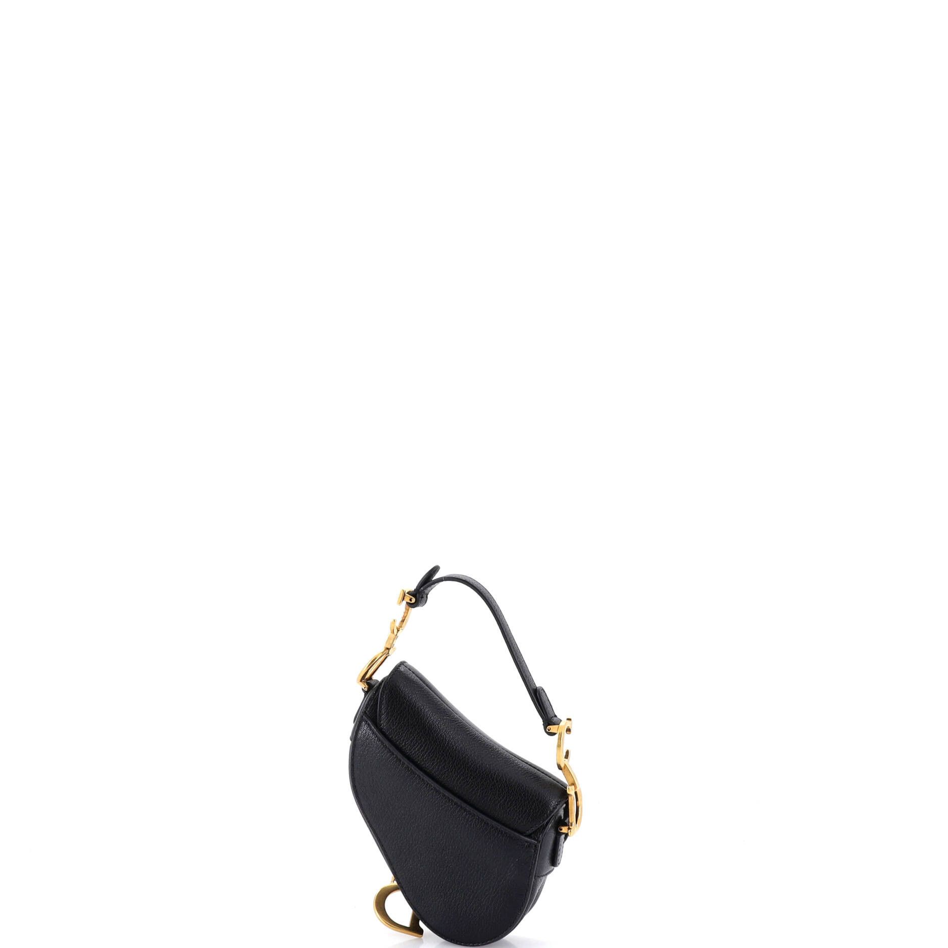 Dior Saddle Handbag Leather Micro Size ONE SIZE - 2 Thumbnail