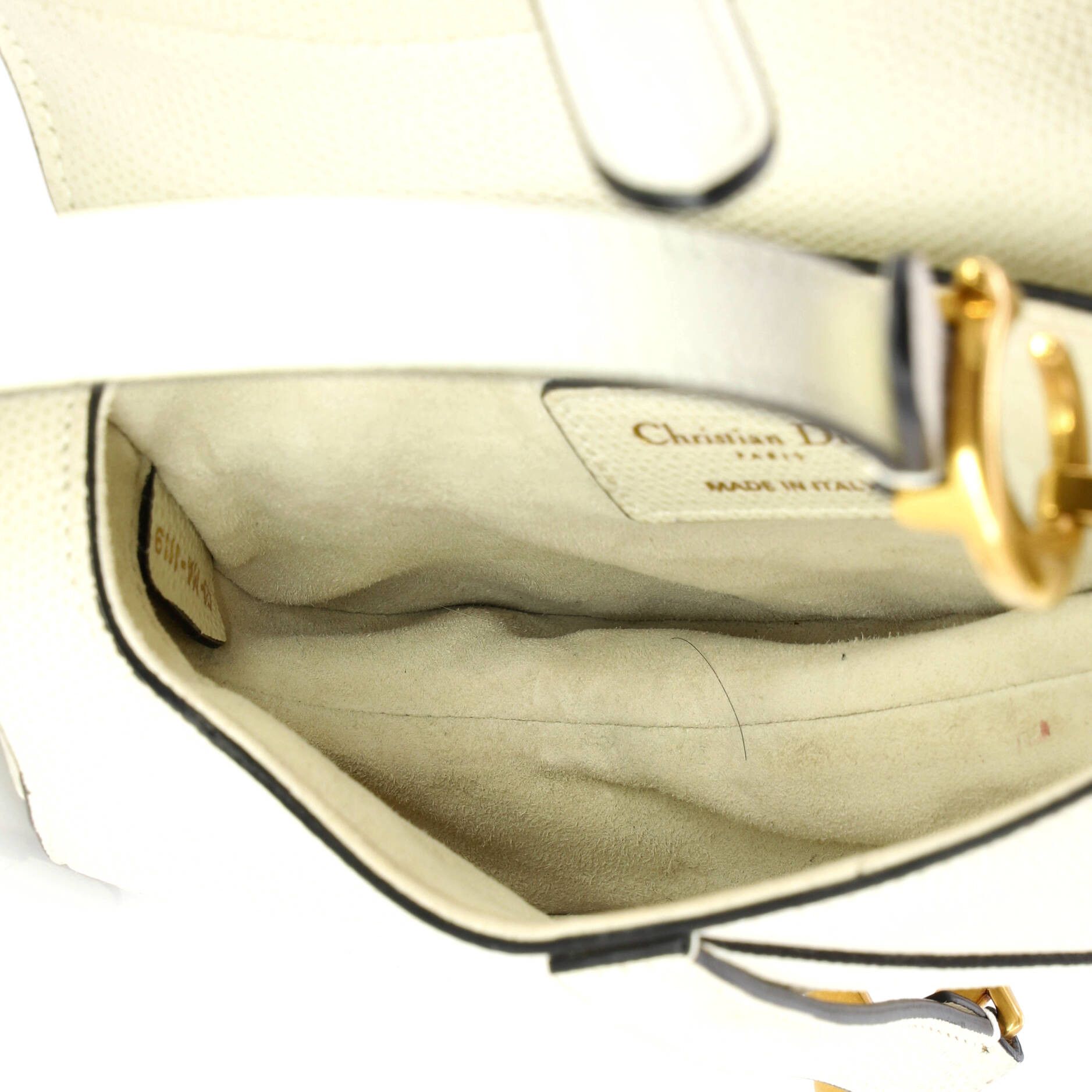 Dior Saddle Handbag Leather Mini Size ONE SIZE - 4 Thumbnail