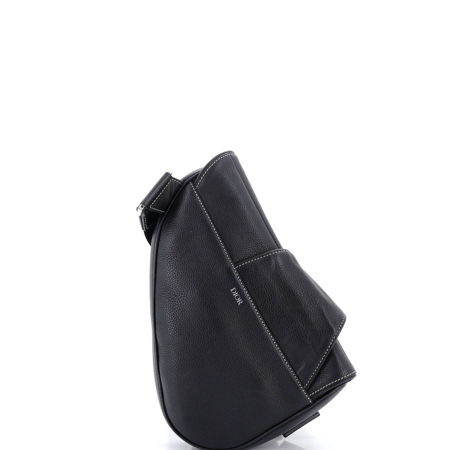 Dior KAWS Saddle Crossbody Bag Leather with Applique Size ONE SIZE - 2 Thumbnail