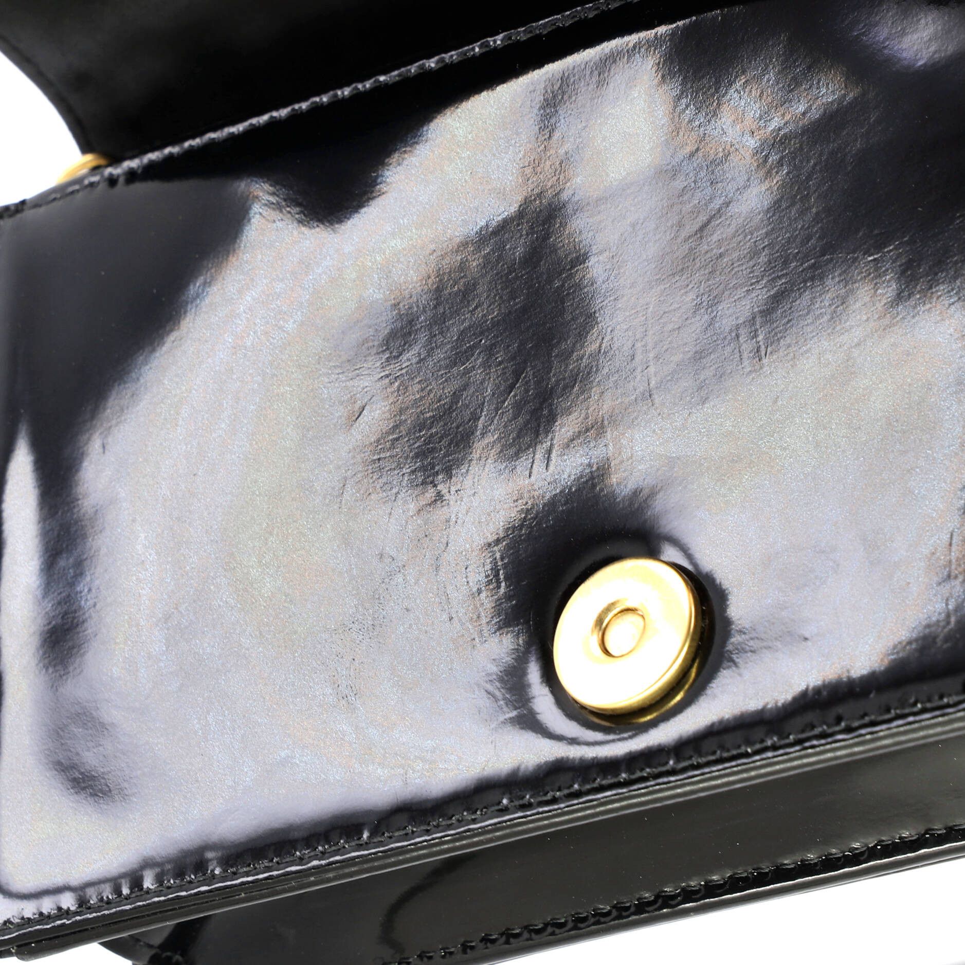 Dior Diorama Chain Flap Clutch Studded Patent Size ONE SIZE - 5 Thumbnail