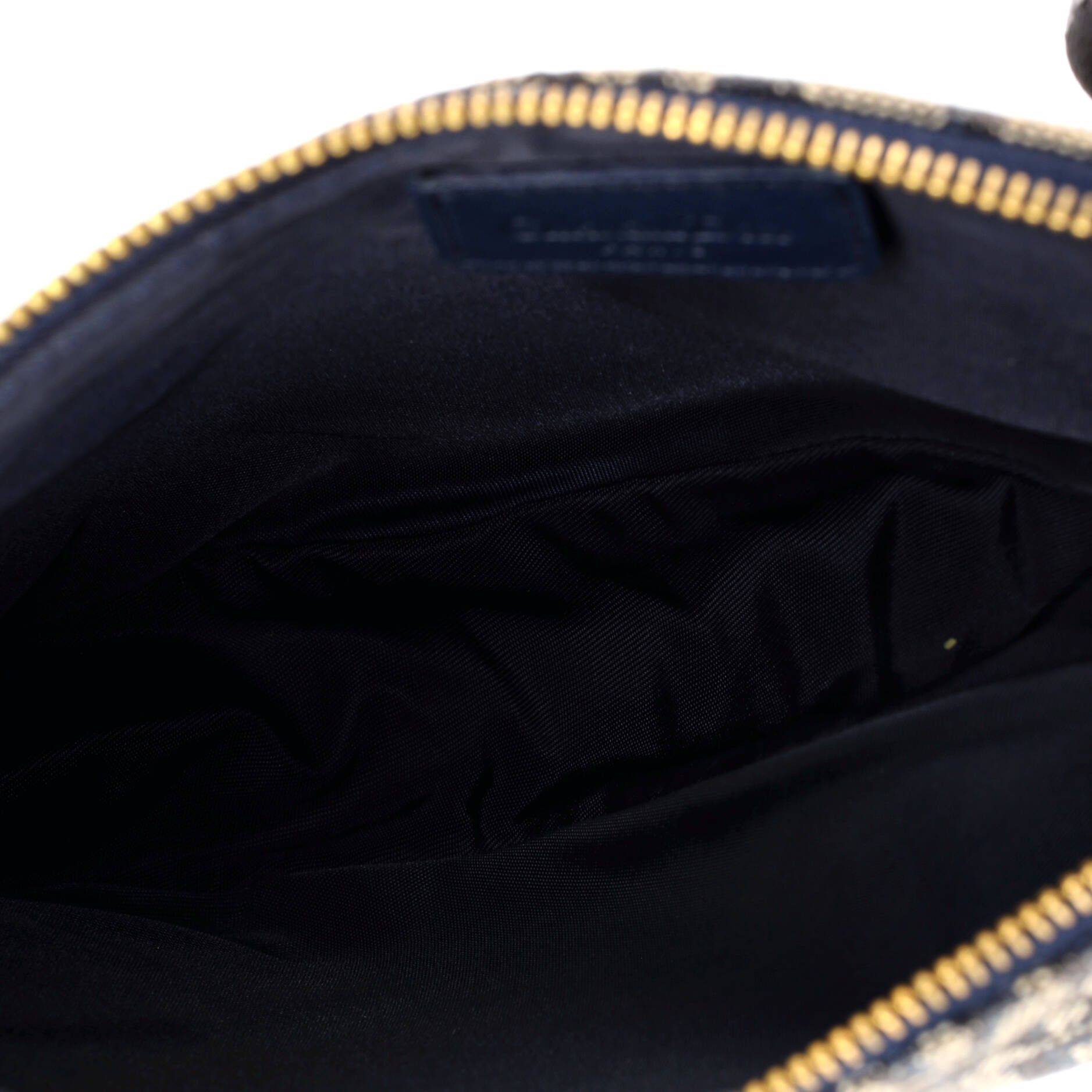 Dior Vintage Saddle Bag Diorissimo Denim Mini Size ONE SIZE - 4 Thumbnail