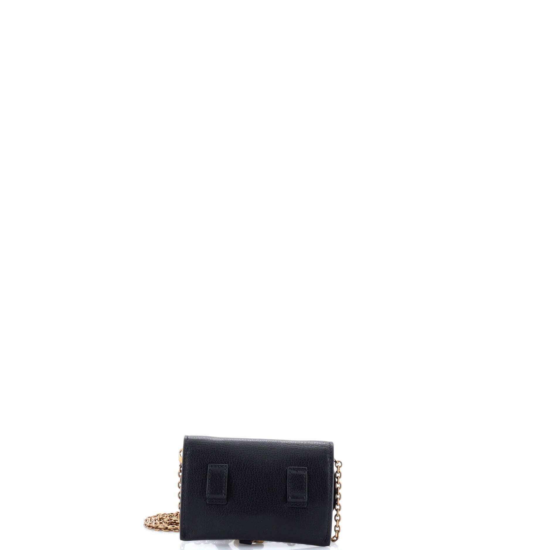 Dior Saddle Nano Pouch Leather Size ONE SIZE - 2 Thumbnail