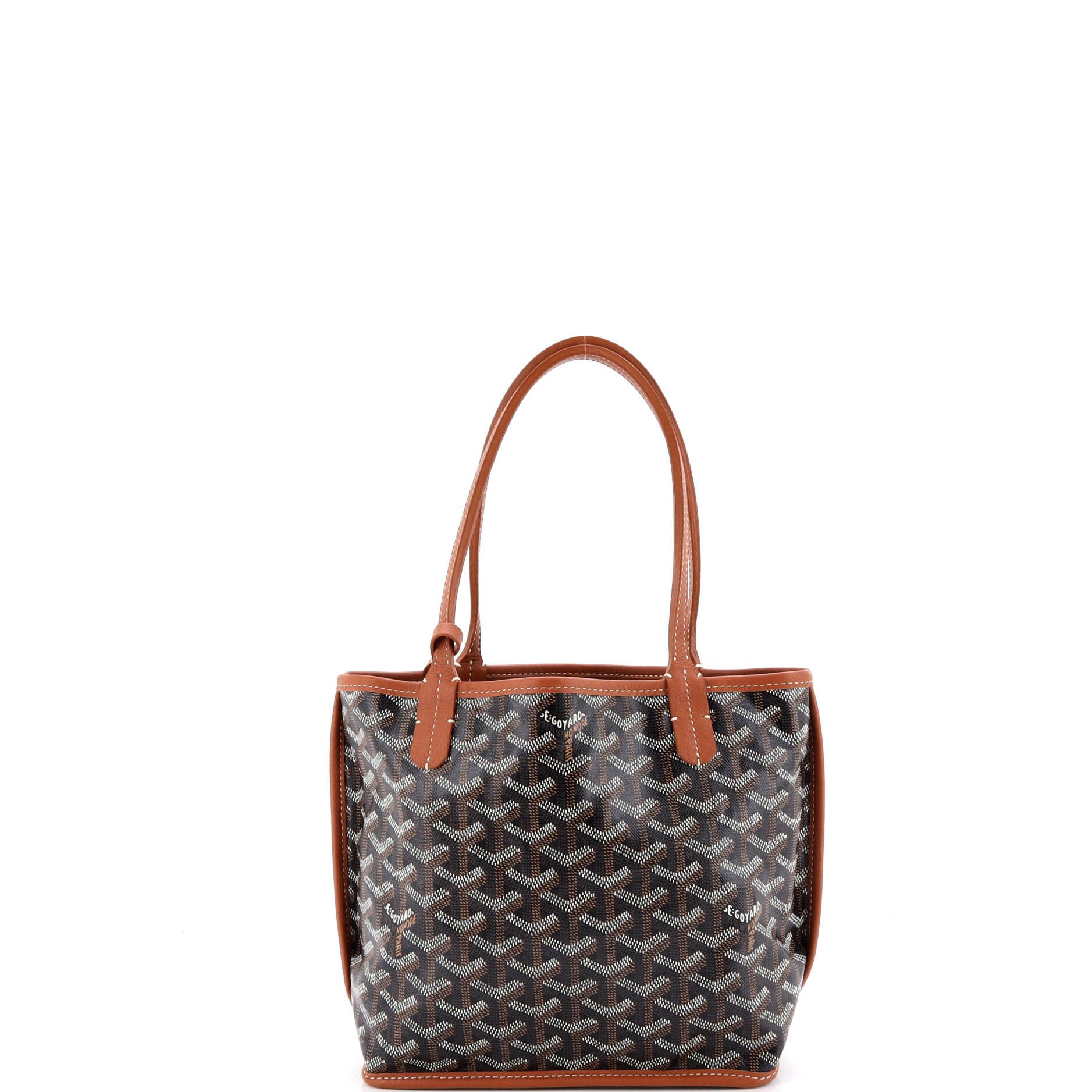 Goyard Anjou Reversible Tote Coated Canvas Mini Size ONE SIZE - 3 Thumbnail